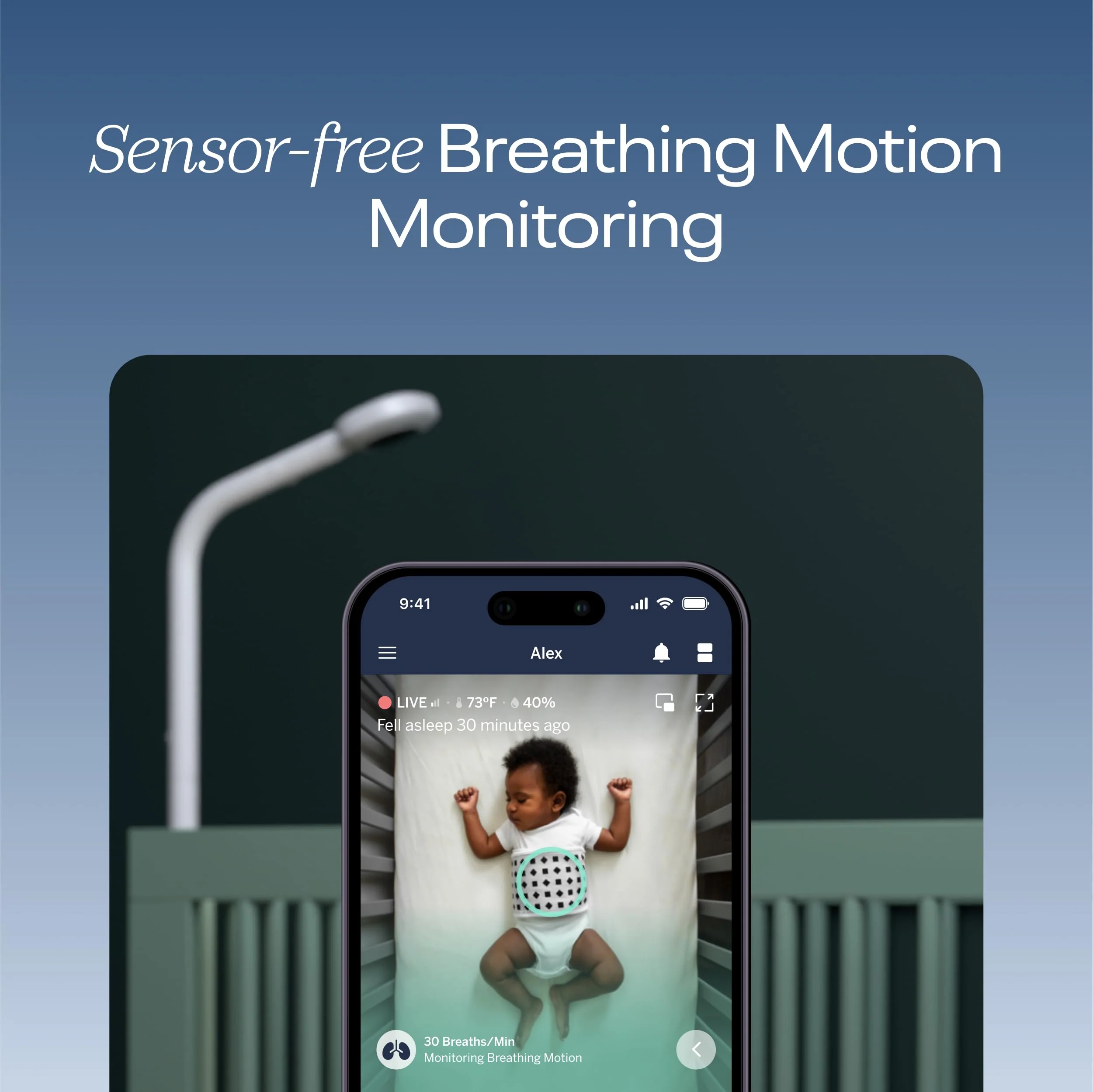 Nanit Pro Smart Baby Monitor & Floor Stand