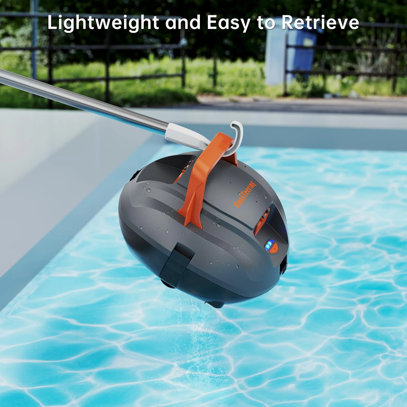 CoasTeering Cordless Robotic Pool Vacuum Cleaner