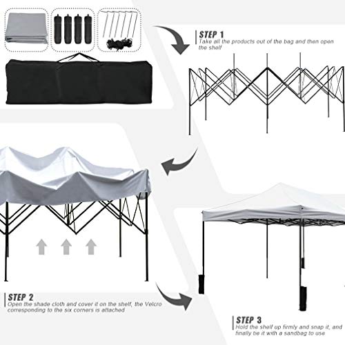 Pop Up Canopy 10x20 Canopy Tent Folding Protable Ez up Canopy Party Tent
