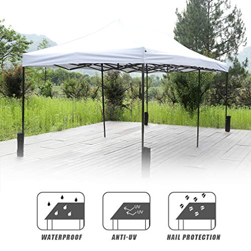 Pop Up Canopy 10x20 Canopy Tent Folding Protable Ez up Canopy Party Tent