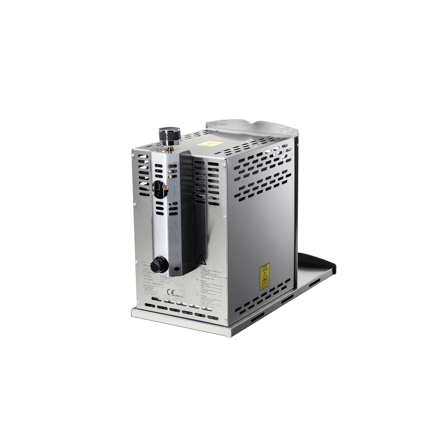 Gas Infrared Grill (Propane) Single. Vertical Cooking and Outdoor Grilling | BBQ Chicken. Steak. Fish. Vegetables | Fast. Efficient Heating Element | Stainless Steel