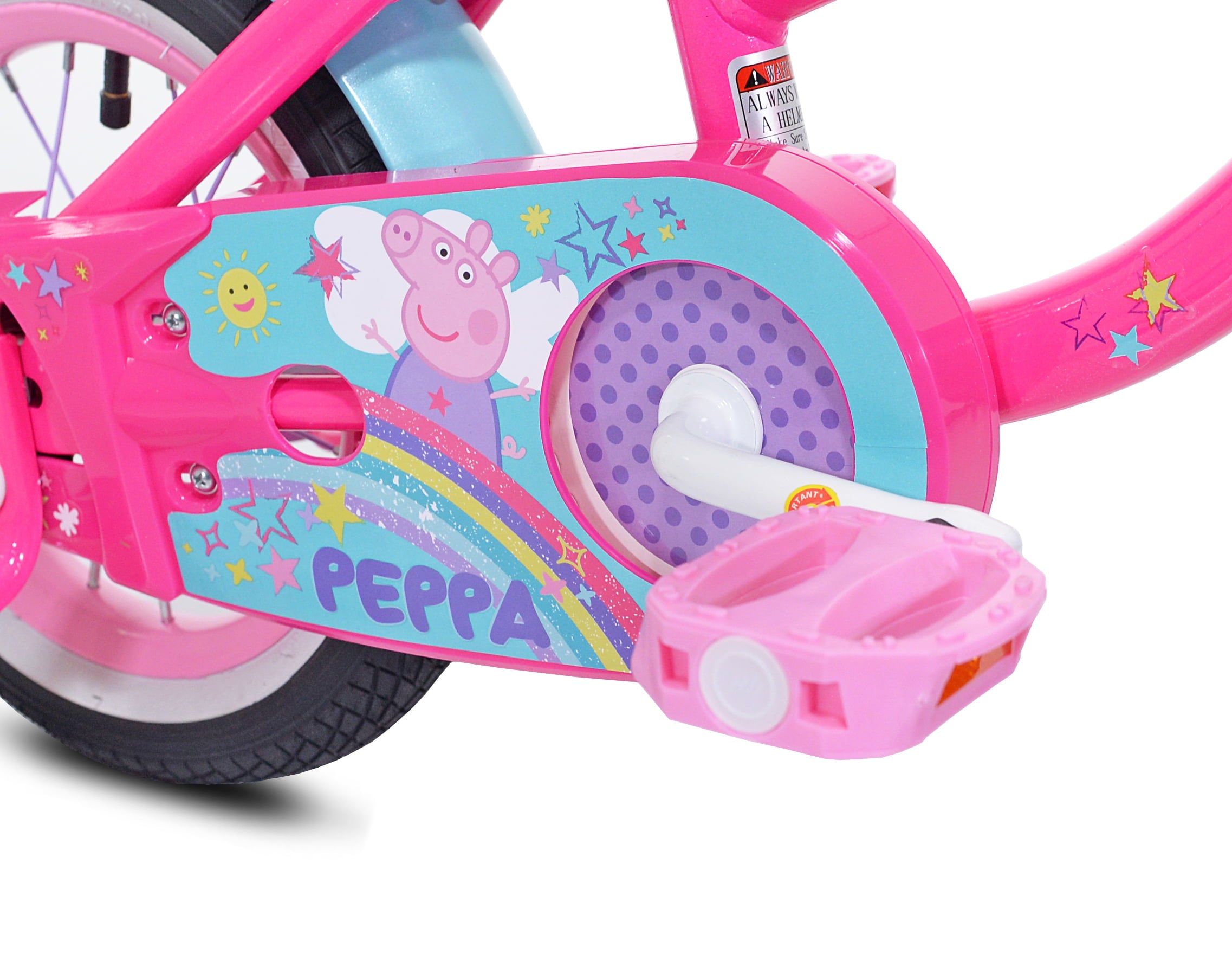 Bicycles Peppa Pig 12 Girl's Child Bicycle. Pink/Blue