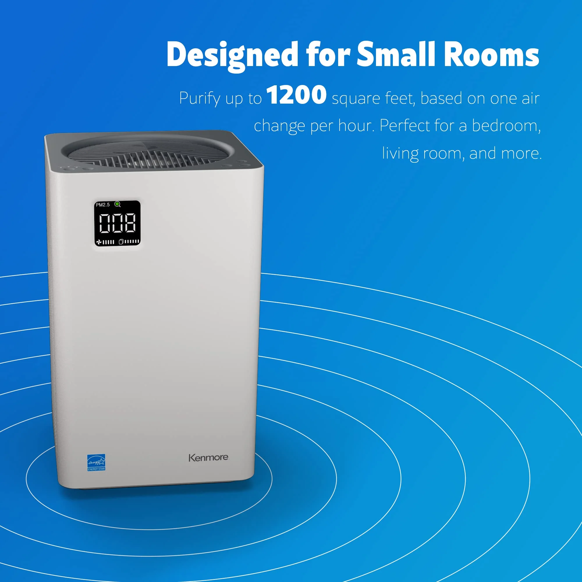 Kenmore PM2010 Air Purifiers with H13 True HEPA Filter