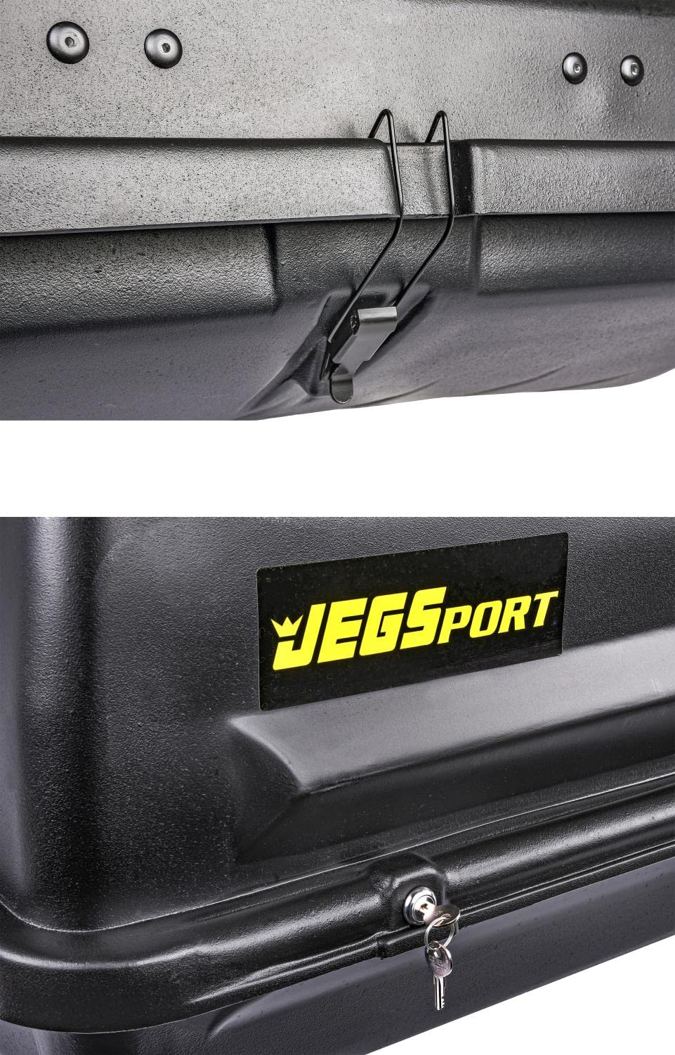 JEGS Large Rooftop Cargo Carrier for Car Storage Weatherproof Storage