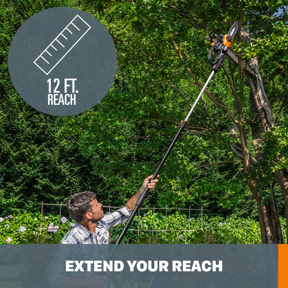 Worx 20V Power Share 10 Cordless Pole/Chain Saw