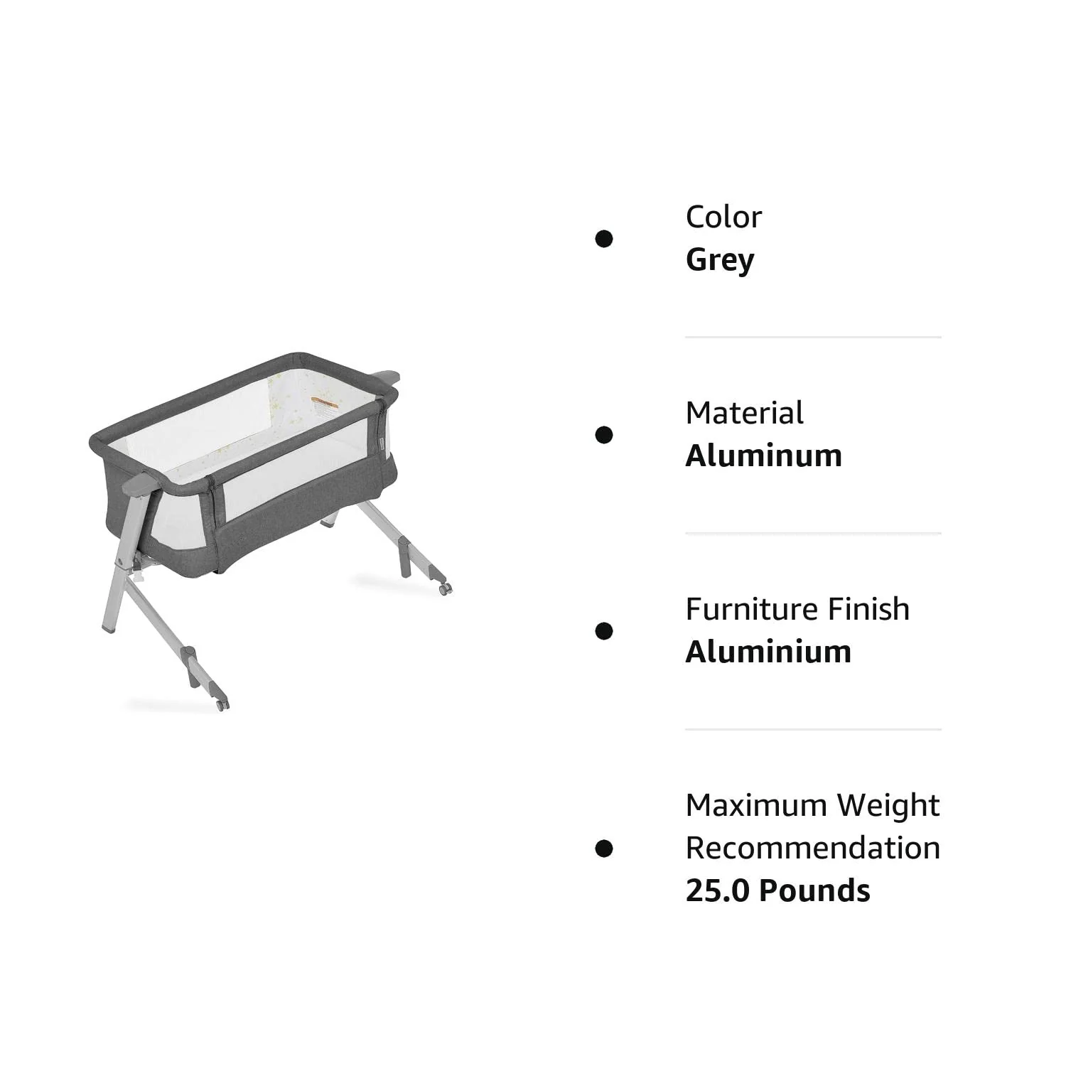 Dream On Me Skylar Bassinet and Bedside Sleeper