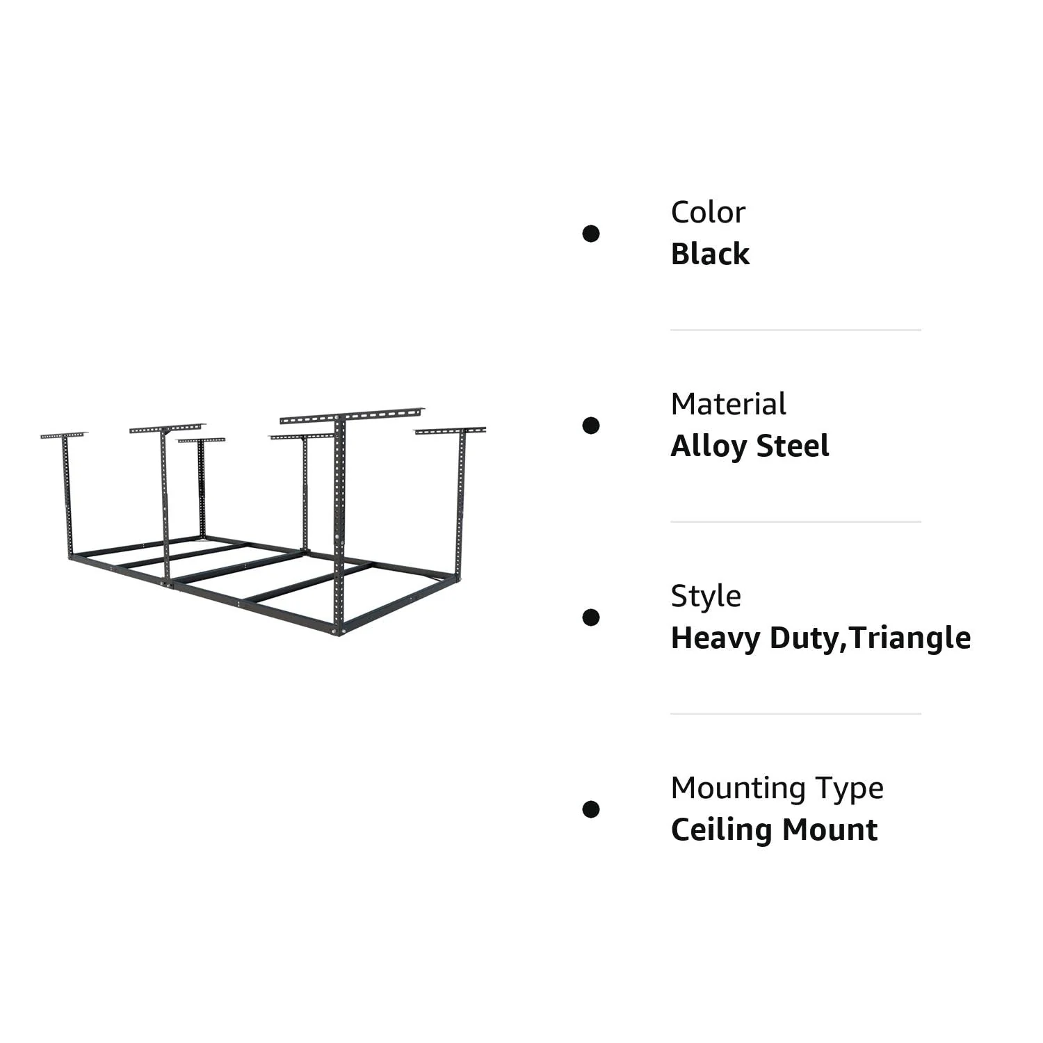 FLEXIMOUNTS 4x8 Overhead Garage Storage Rack