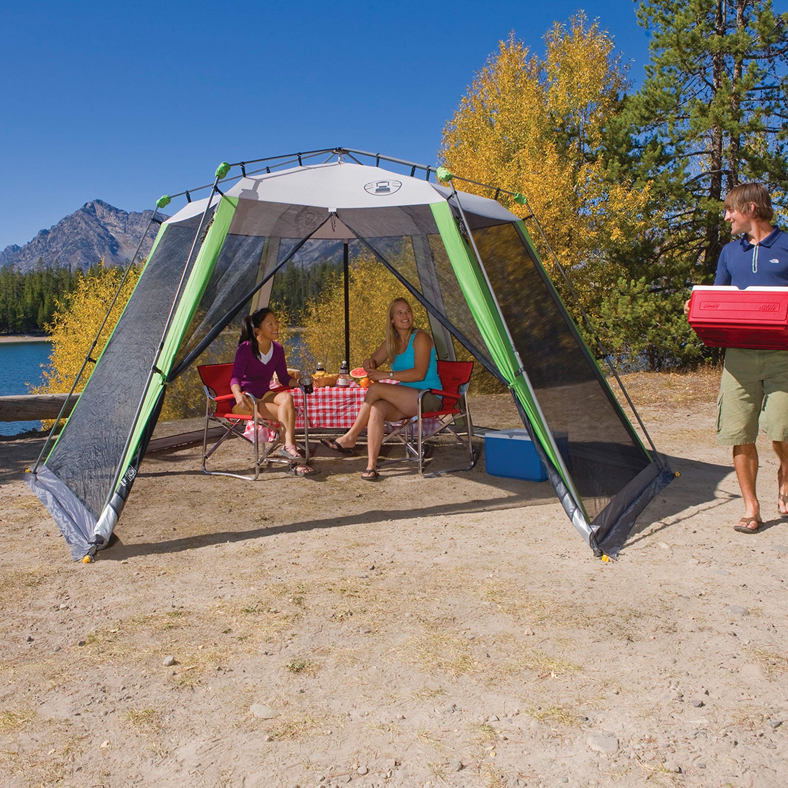 Coleman 15x13ft Portable Canopy Tent with Instant Setup