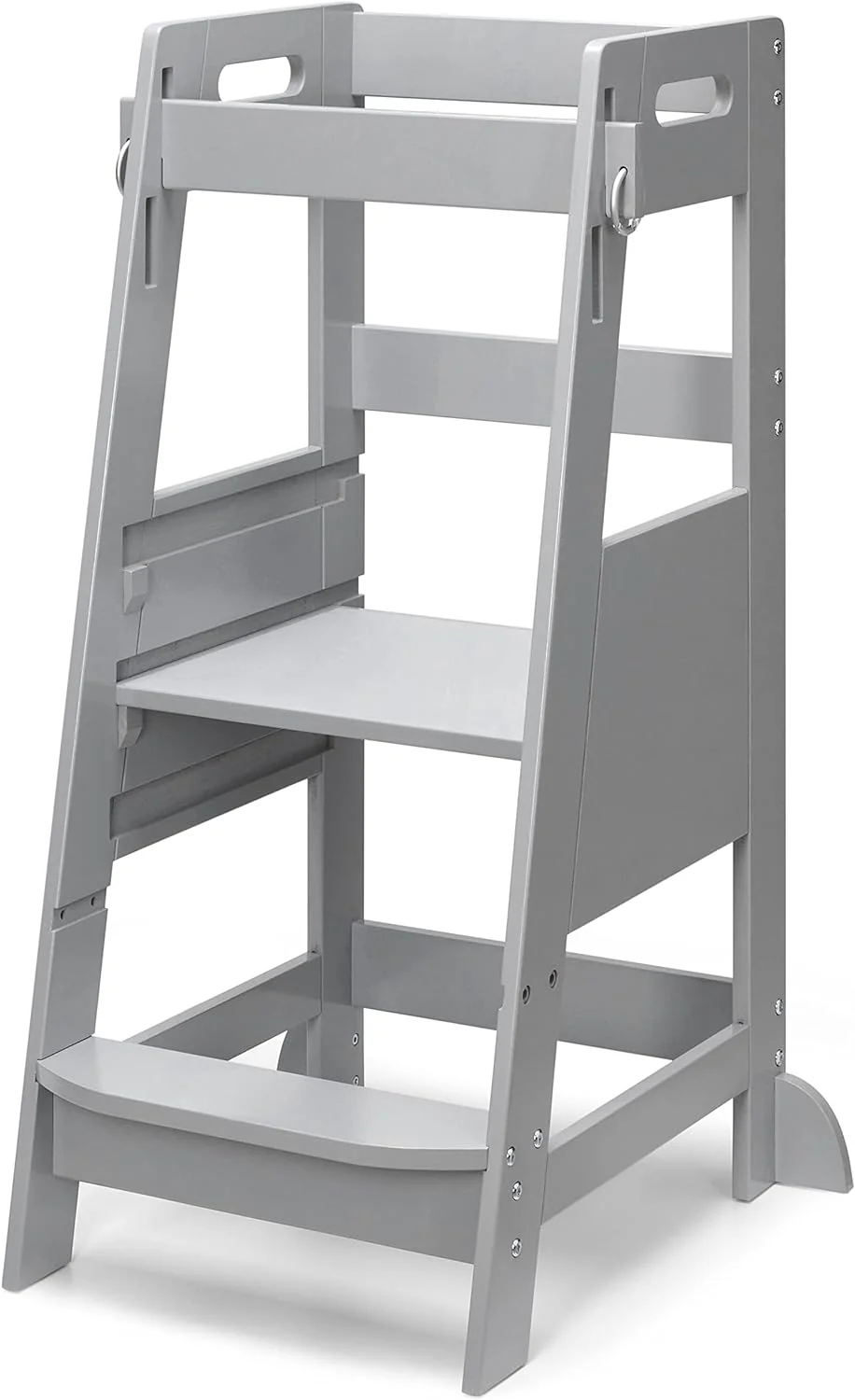 TOETOL Bamboo Toddler Kitchen Step Stool