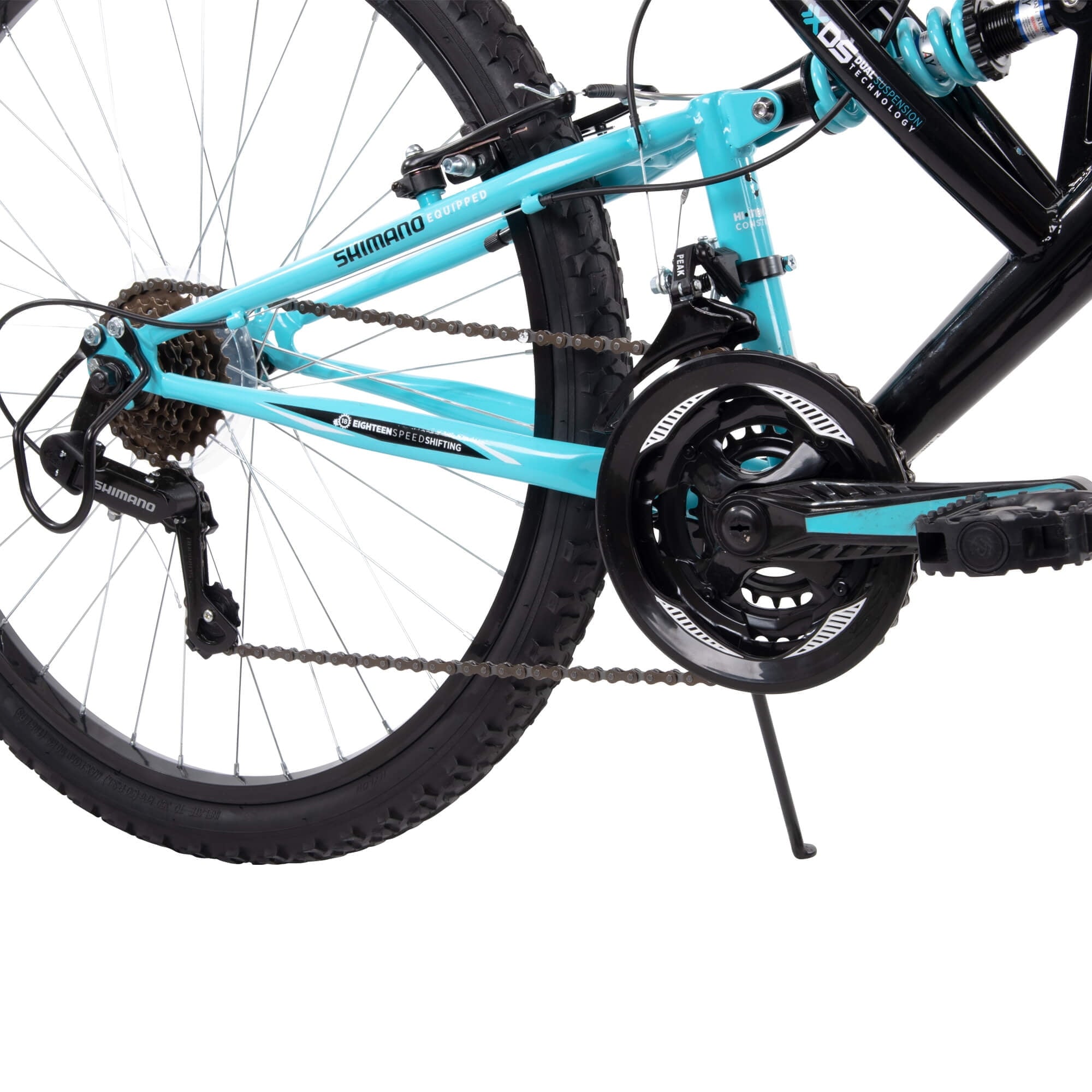 26 Trail Runner Women's Full Suspension Mountain Bike. Black