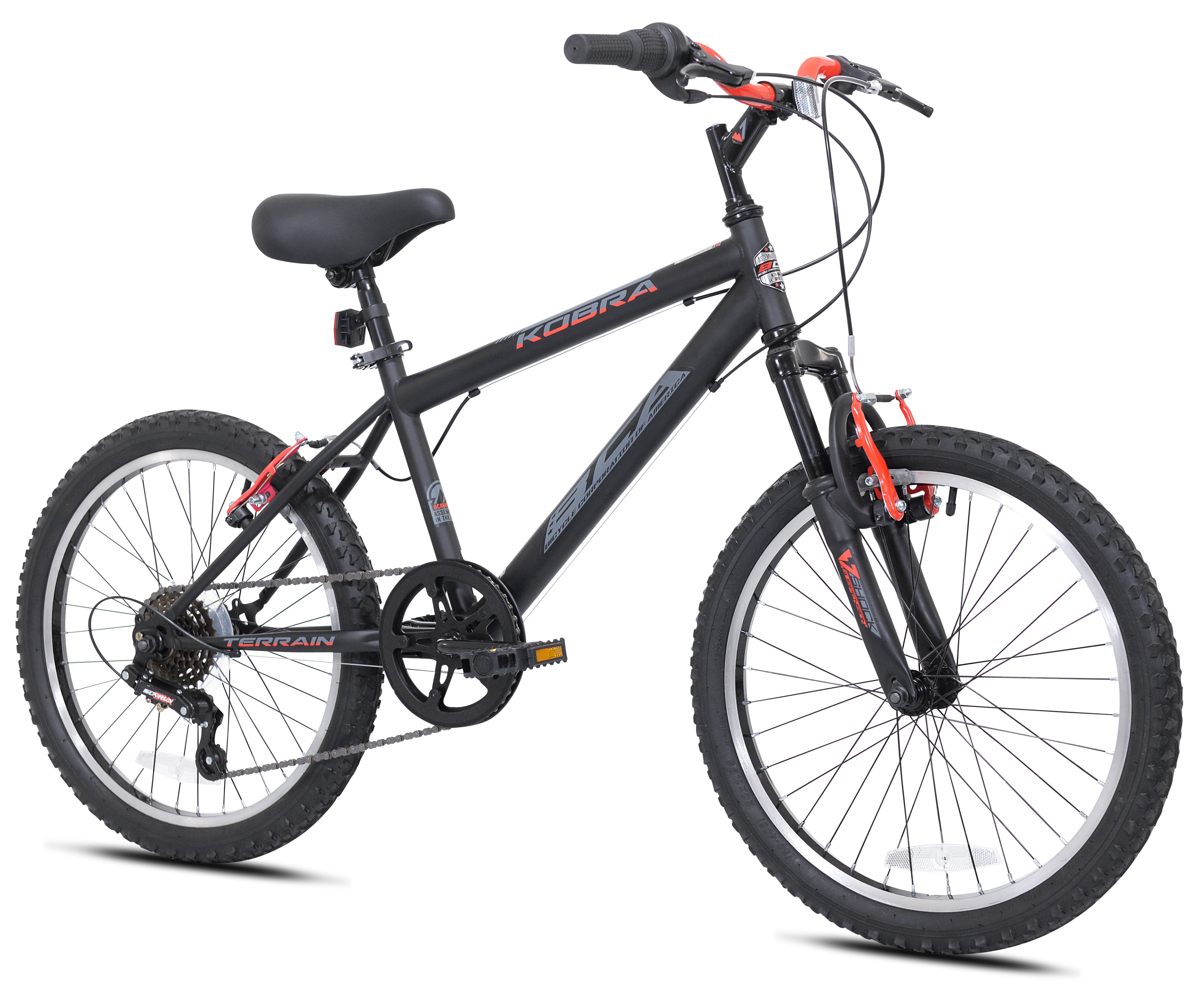 20 Boys Kobra Mountain Child Bicycle. Black