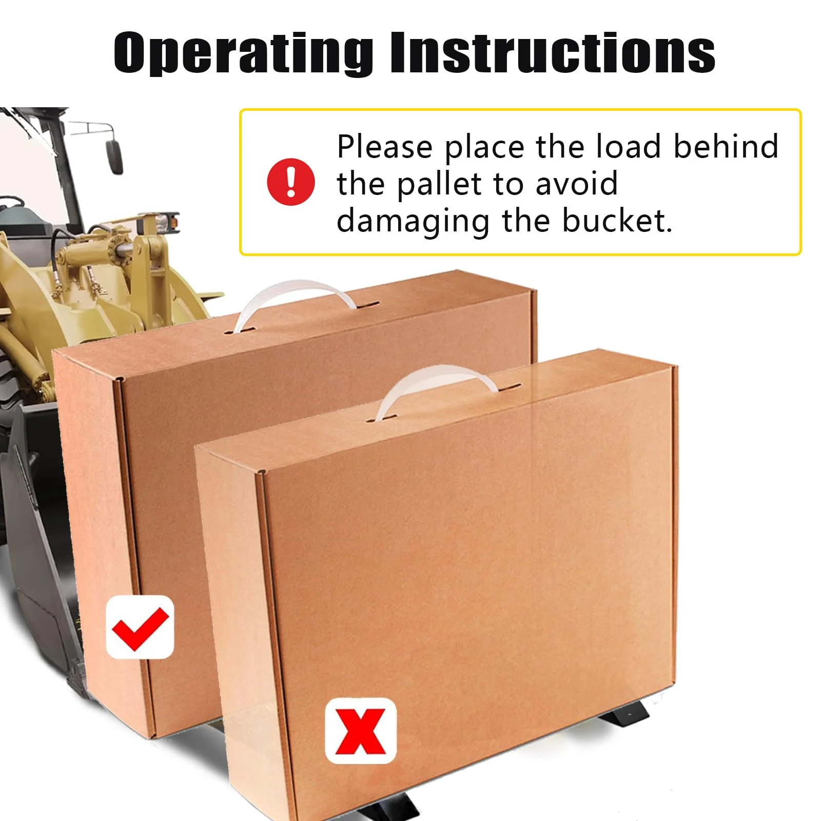 Atatod Heavy Duty Clamp on Pallet Forks
