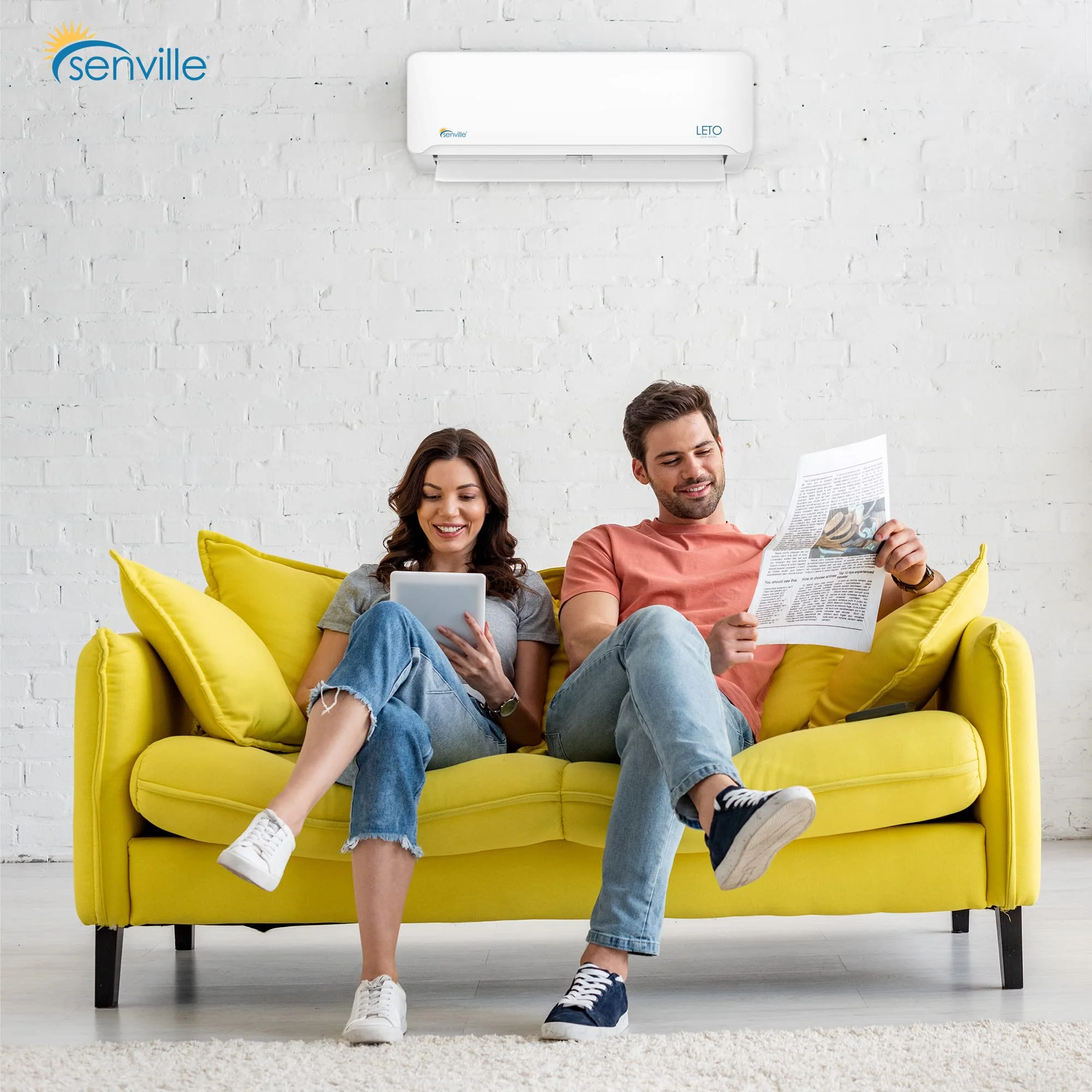 Senville 12000 BTU 110/120V Mini Split Air Conditioner Heat Pump