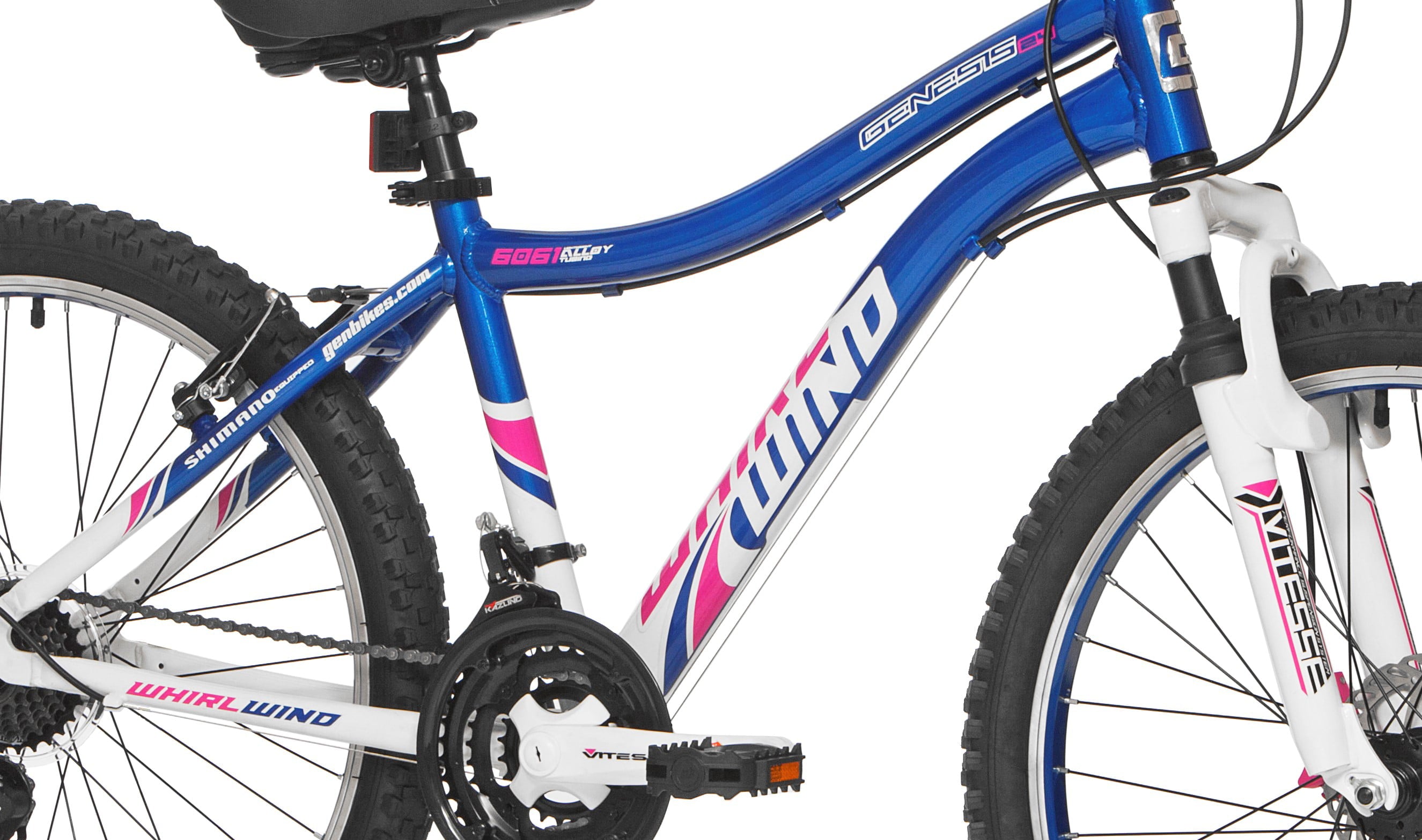 24 Whirlwind Girl's Mountain Bike.Tween/Adult. Blue