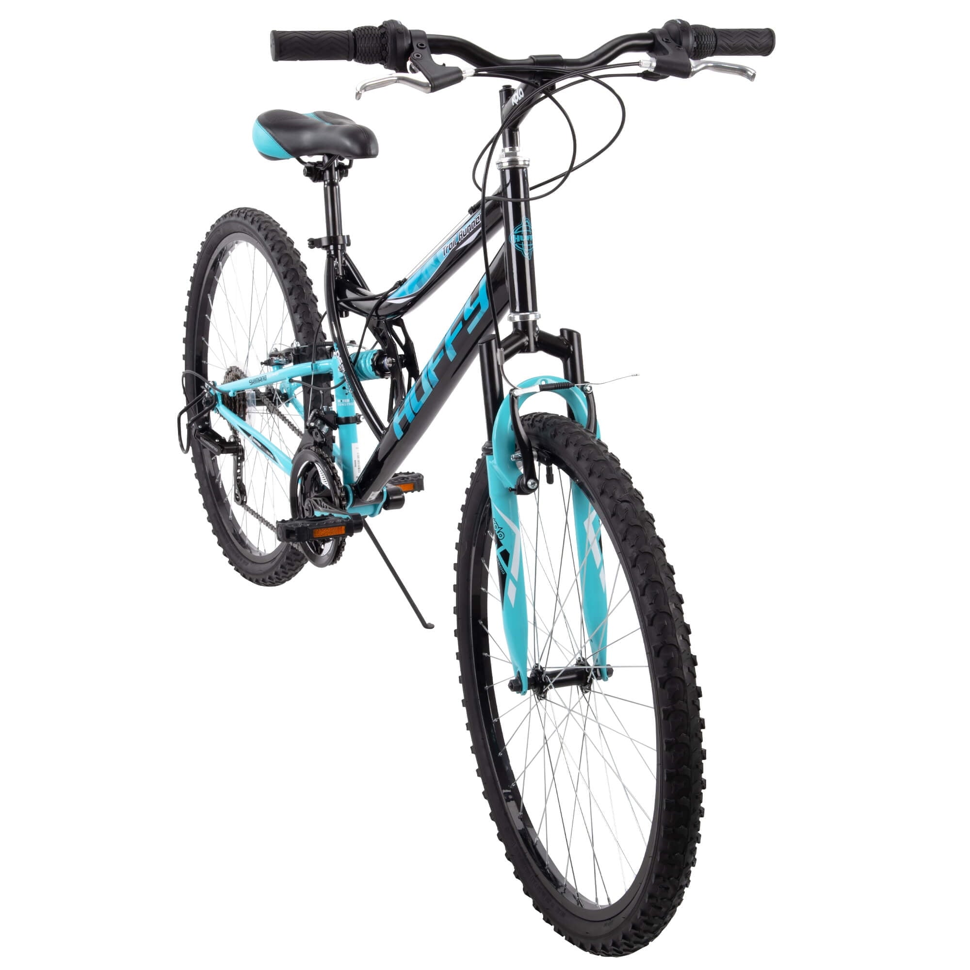 26 Trail Runner Women's Full Suspension Mountain Bike. Black