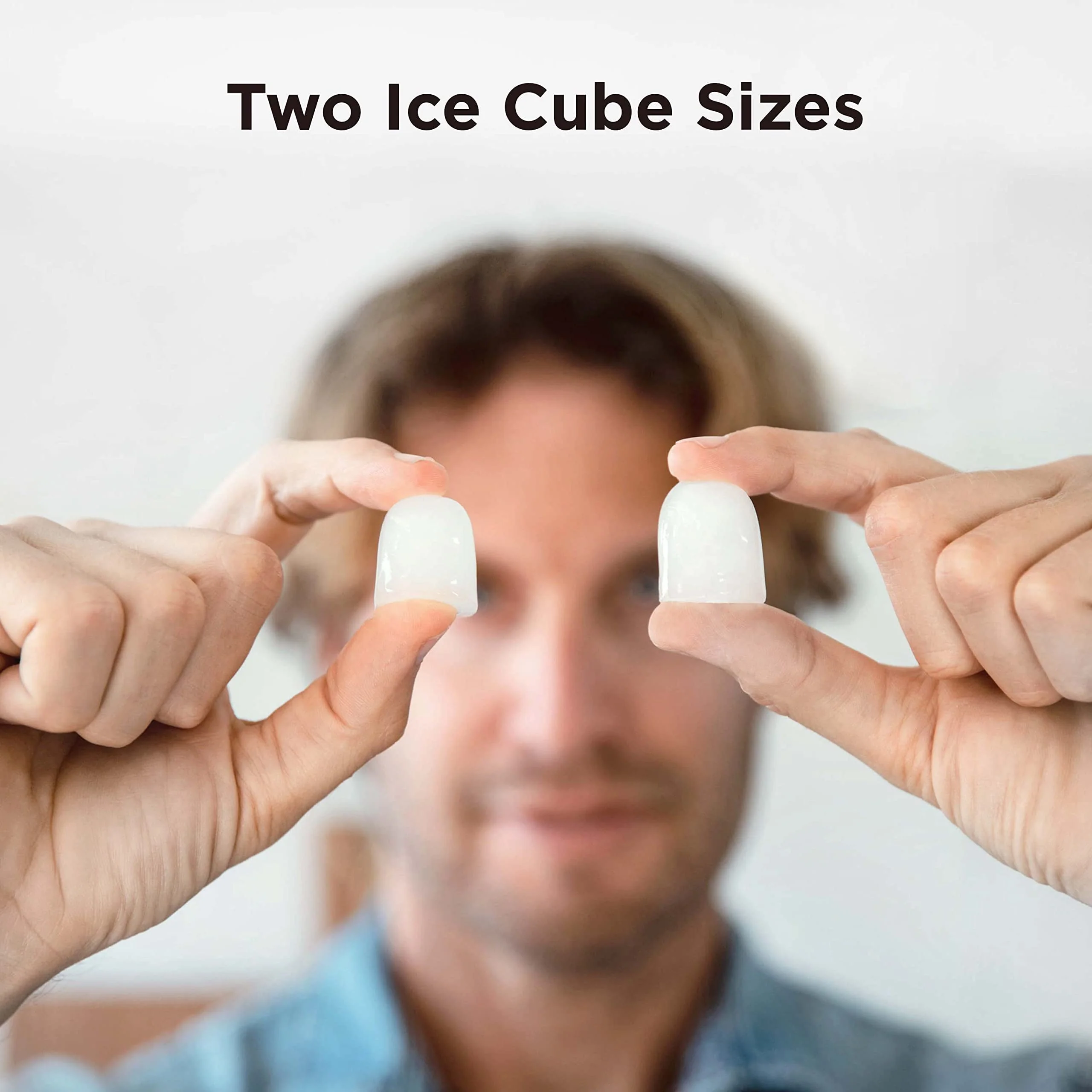 Silonn Ice Maker Countertop. 9 Cubes Ready in 6 Mins