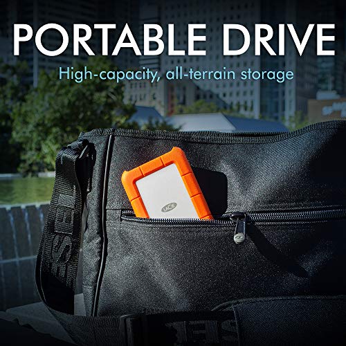 LaCie Rugged Mini 2TB External Hard Drive Portable HDD