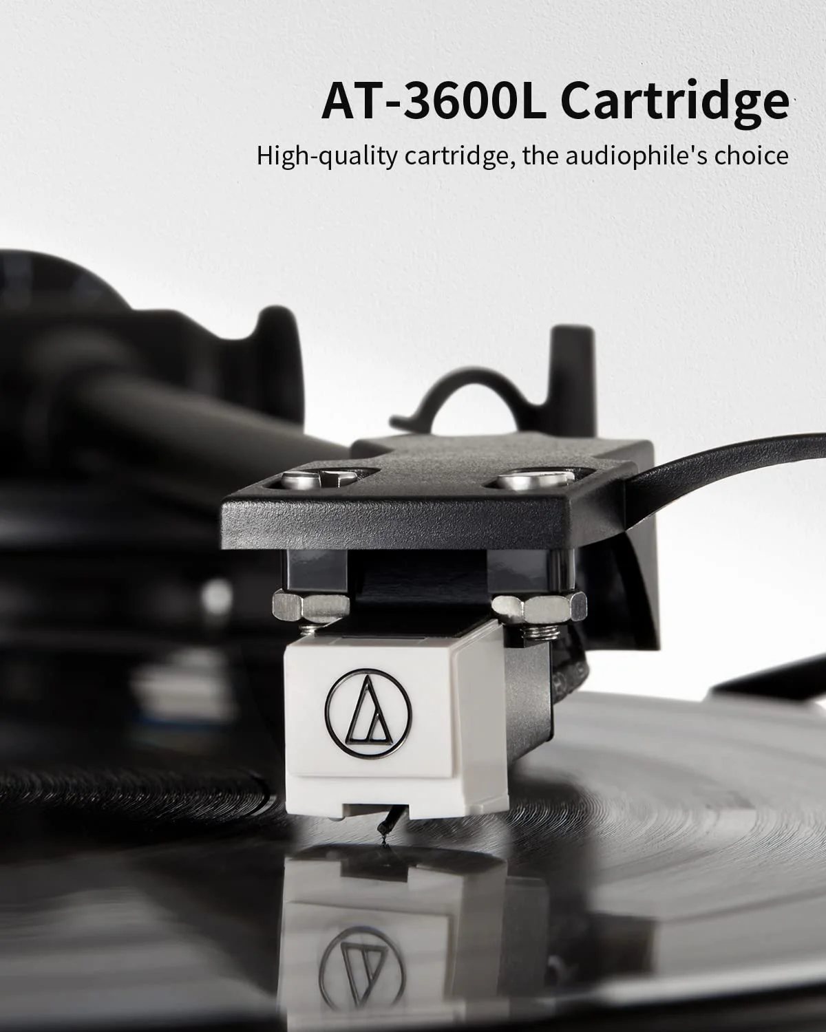 ANGELS HORN Vinyl Record Player Built in Speakers