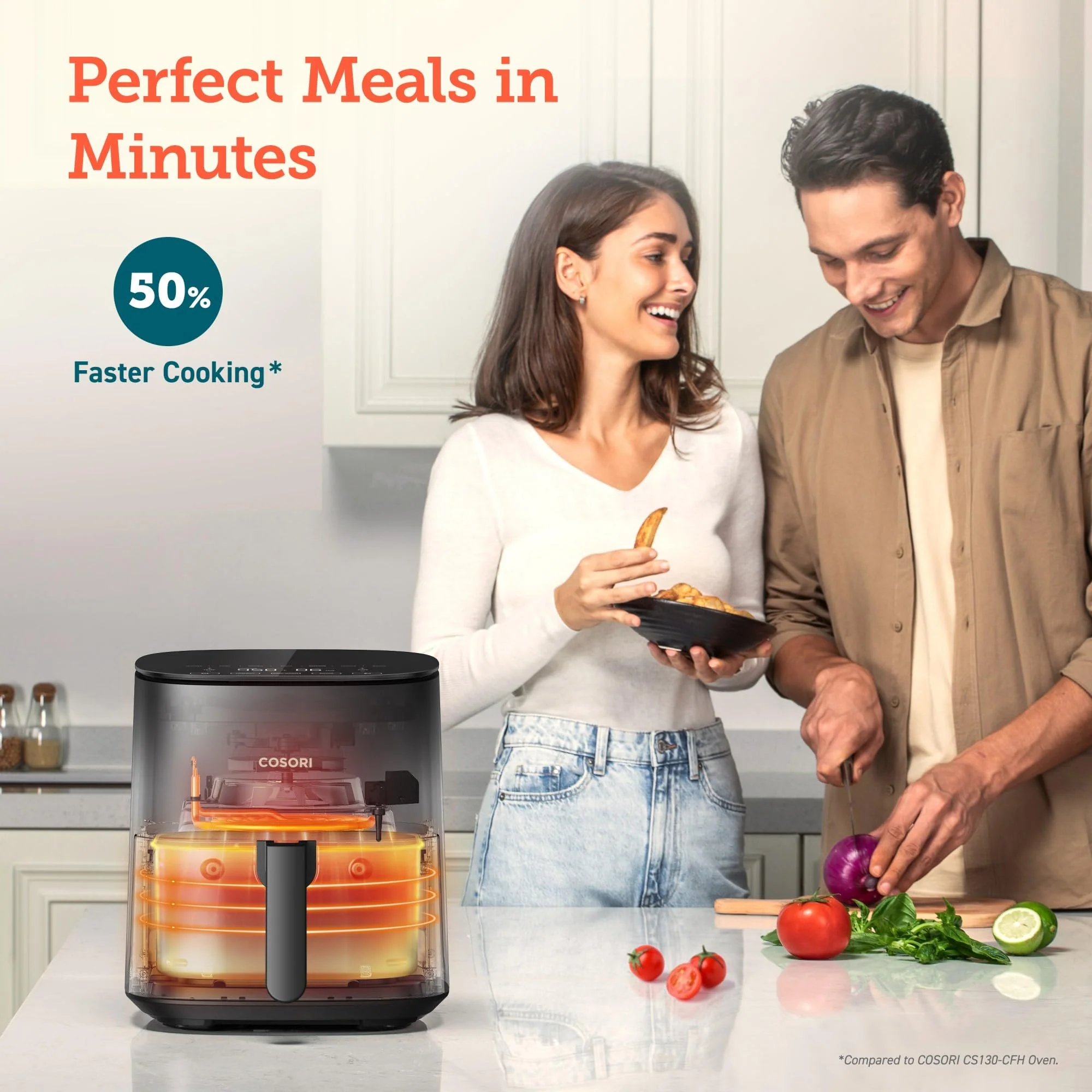 COSORI Pro LE 5-Qt Compact Airfryer. UP to 450�H