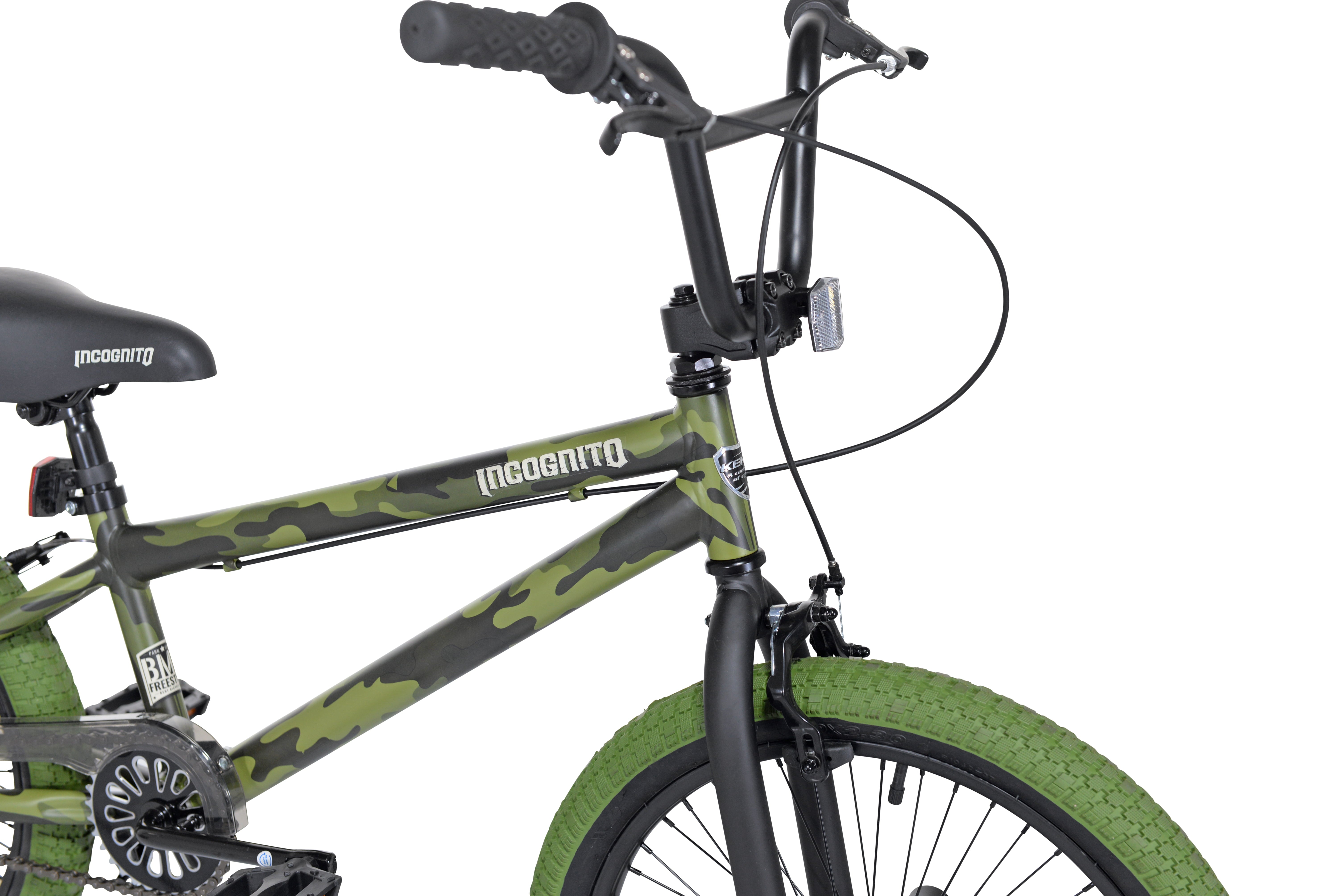 Bicycles 20 Incognito Boy's BMX Child Bicycle. Green Camouflage