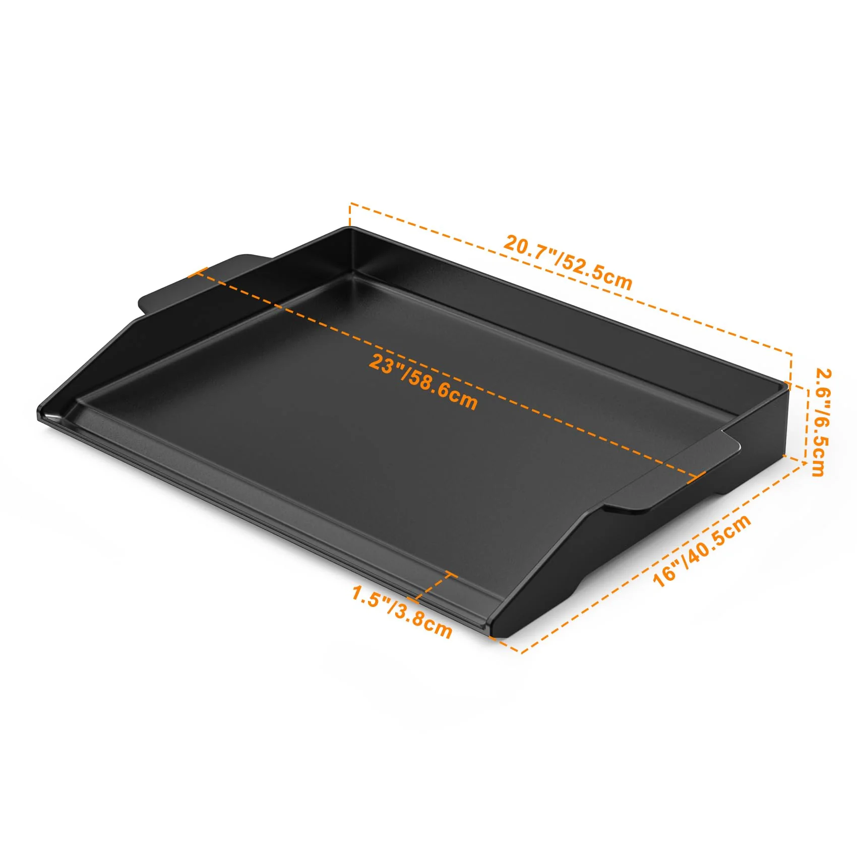 Onlyfire 23 x 16 Universal Cast Iron Cooking Griddle