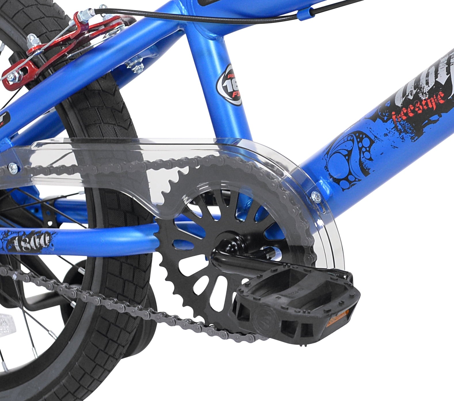 Bicycle 18-inch Abyss Boy's Freestyle BMX Bicycle. Blue