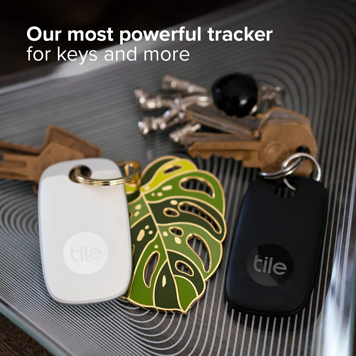 Tile Pro 4-Pack | Powerful Bluetooth Tracker. Keys Finder and Item Locator