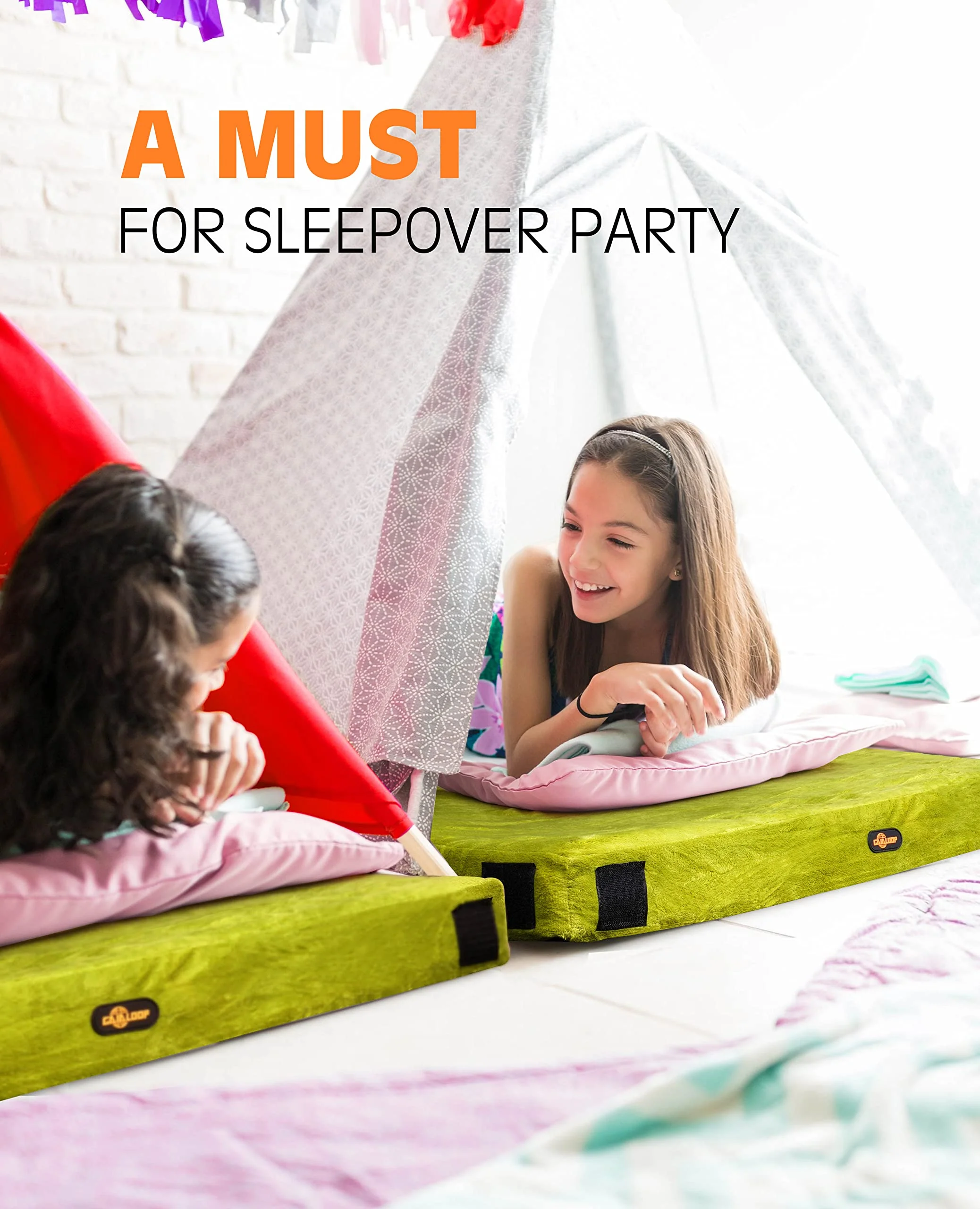 Gaialoop Thick Memory Foam Camping Mattress Sleeping Pad