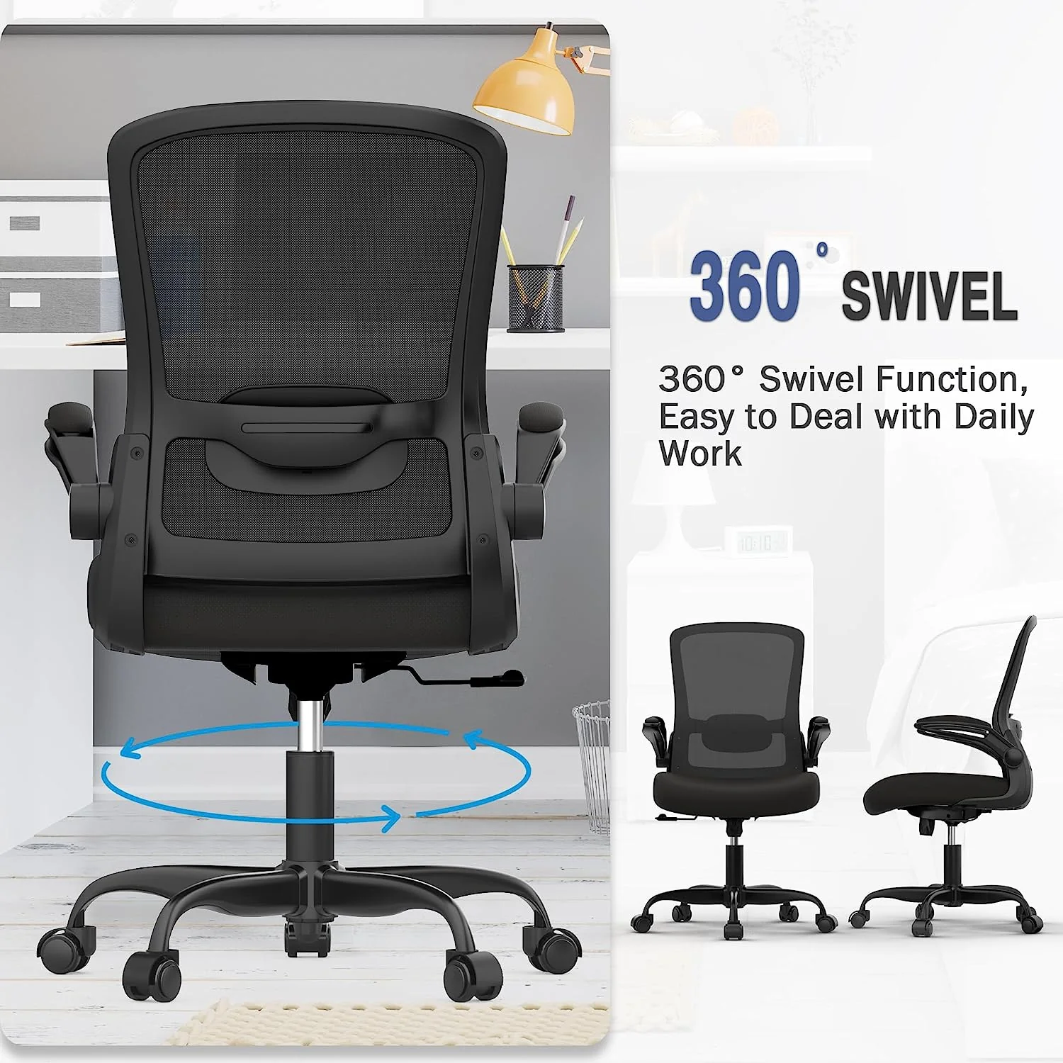 Mimoglad Ergonomic Office Chair with Lumbar Support