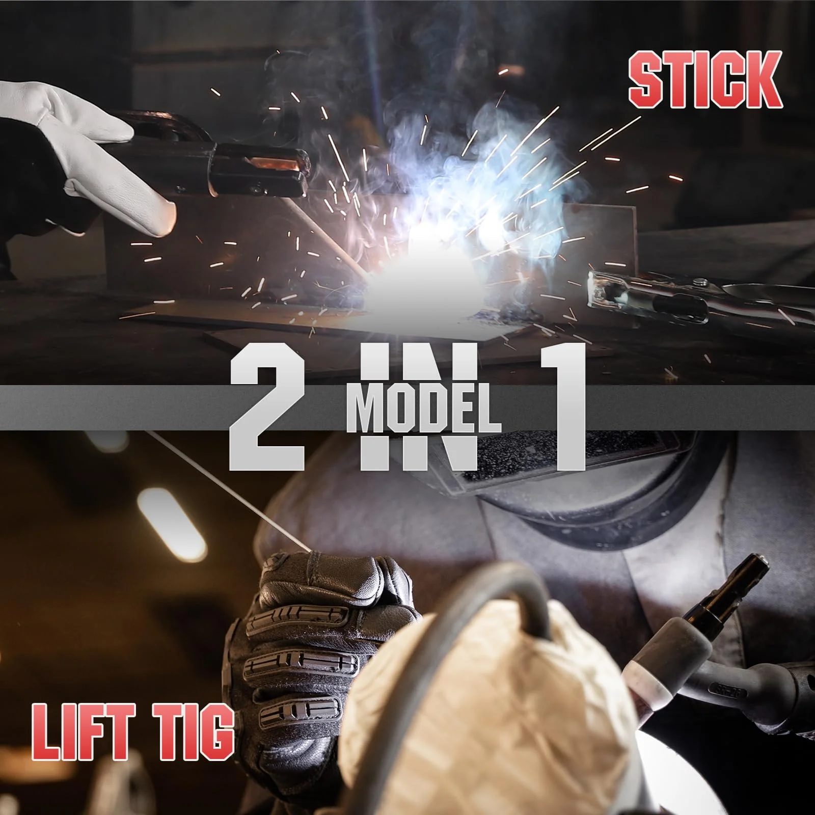 YESWELDER Dual Voltage Portable MMA ARC Welder Machine