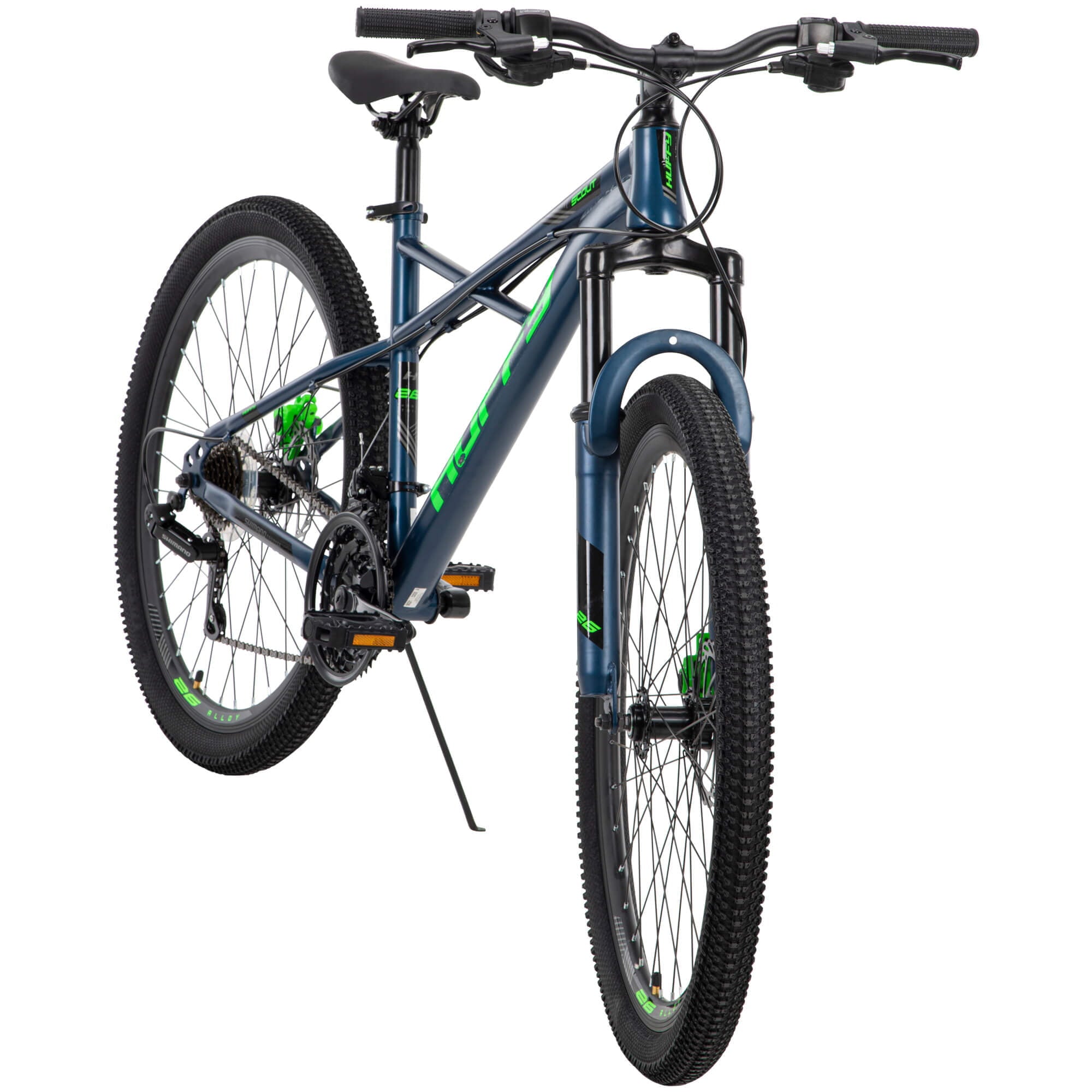 26-Inch Scout Men's 21-Speed Hardtail Mountain Bike. Denim Blue
