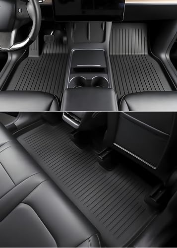 SUPER LINER Floor Mats for Tesla Model 3 Custom Fit 2021-2023