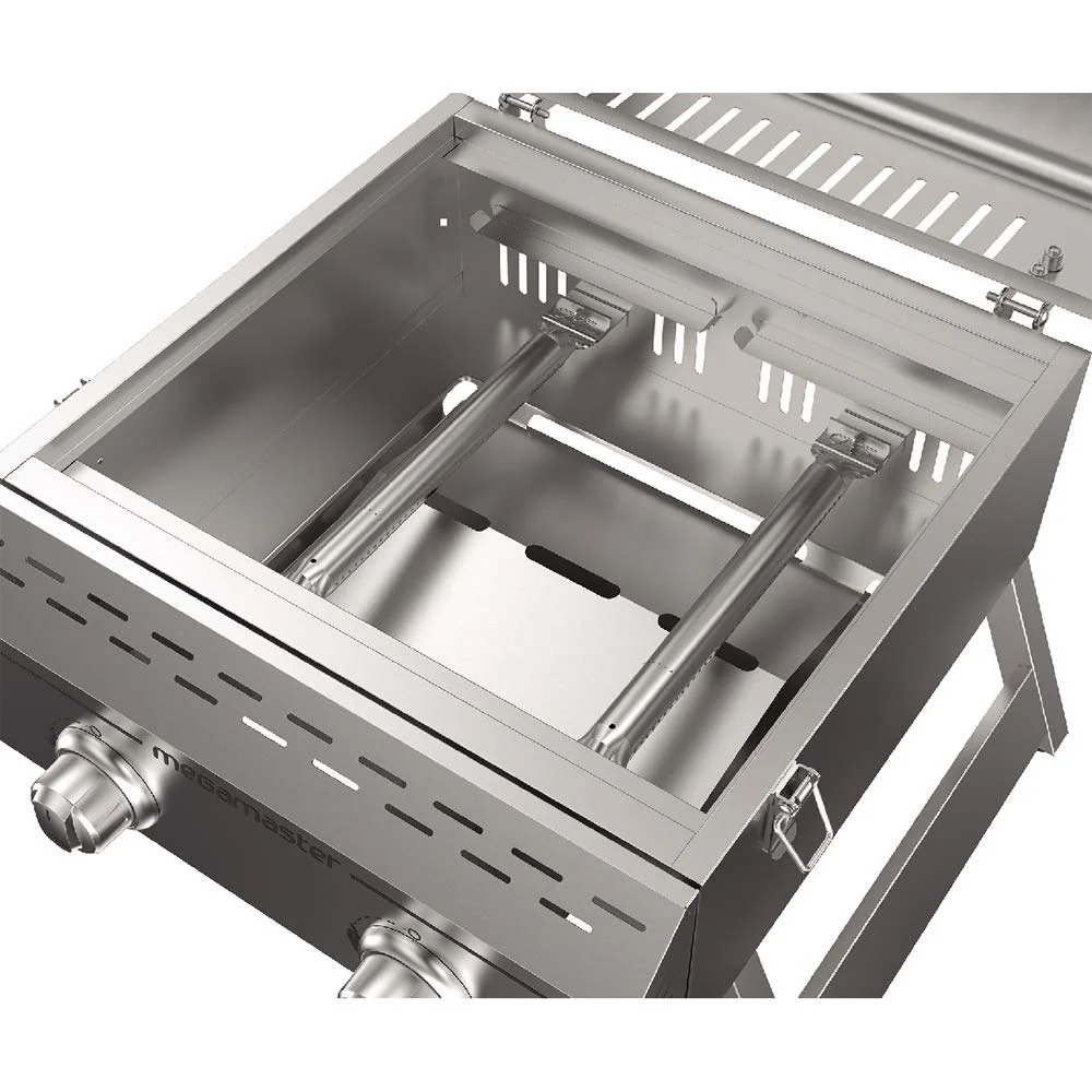 Megamaster Premium Outdoor Cooking 2-Burner Grill