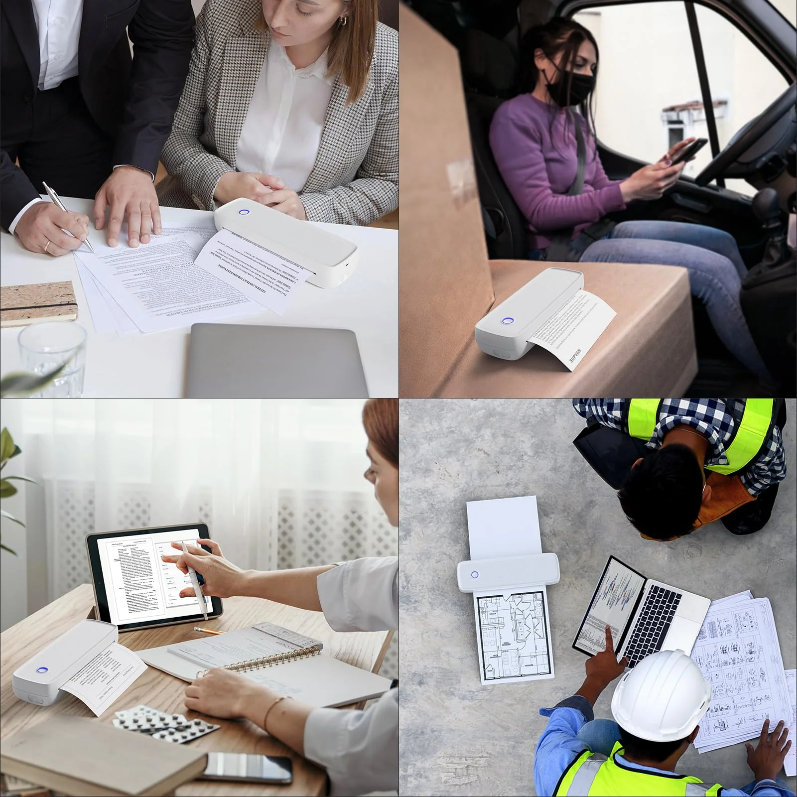 SUPVAN Portable Printer Wireless for Travel