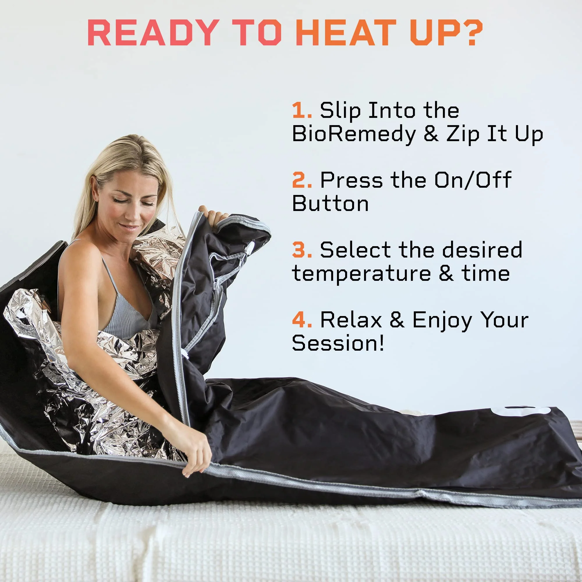 LifePro Sauna Blanket for Detoxification. Home Detox Calm Your Body