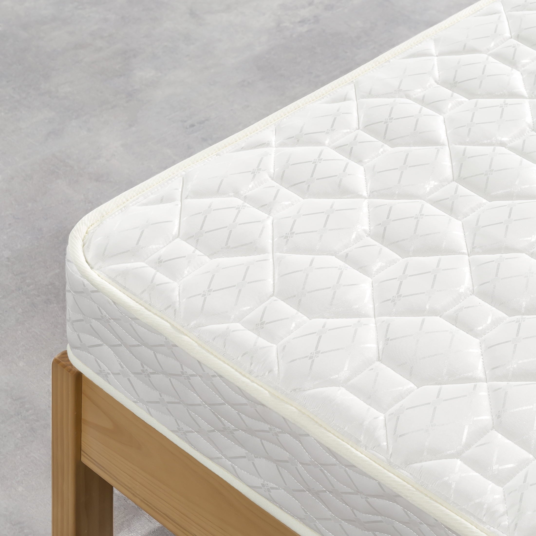 Price Mattress 6 Tight Top Bonnell Spring Mattress. Queen
