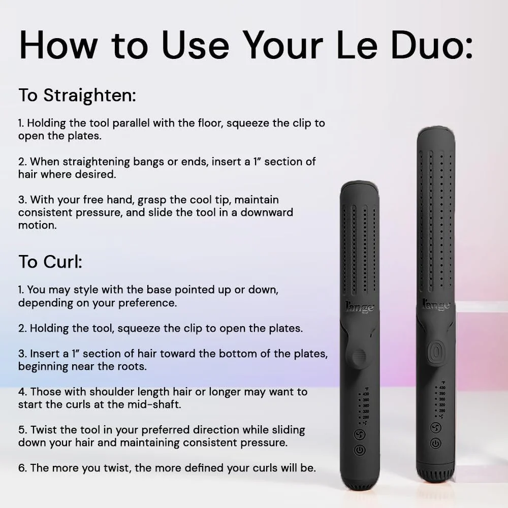 L'ANGE HAIR Le Duo Grande 360�� Airflow Styler