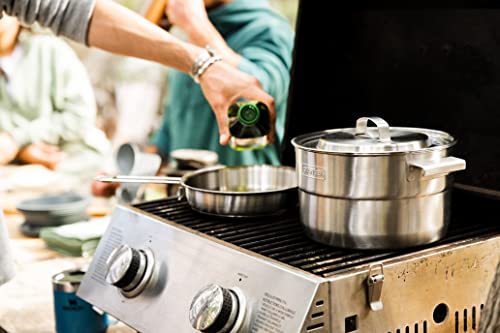Stanley Base Camp Cook Set for 4 | 21 Pcs Nesting Cookware