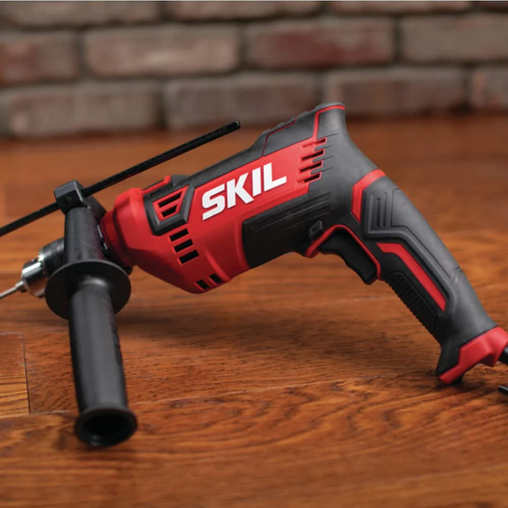 Skil 7.5 Amp 1/2-in Corded Hammer Drill with 100pcs Drill Bit Set