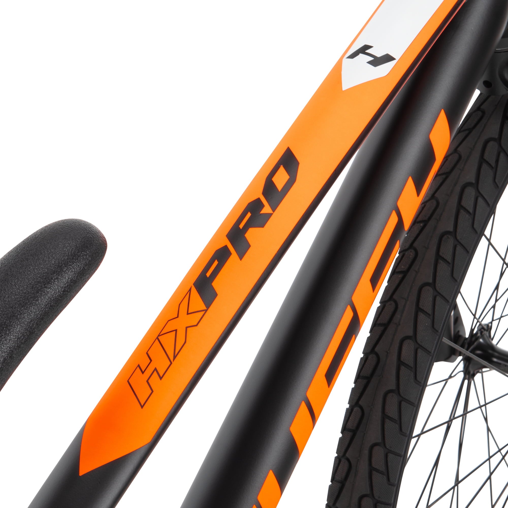 HX Pro Cruiser 24-inch Aluminum BMX Bike for Boys. Black/Orange