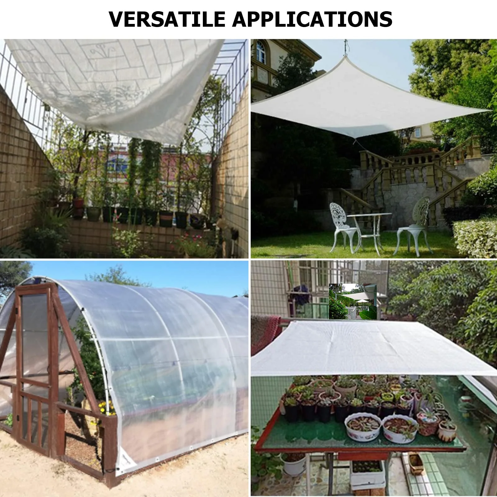 Doniks Clear Greenhouse 14 Mil Clear Waterproof Cover