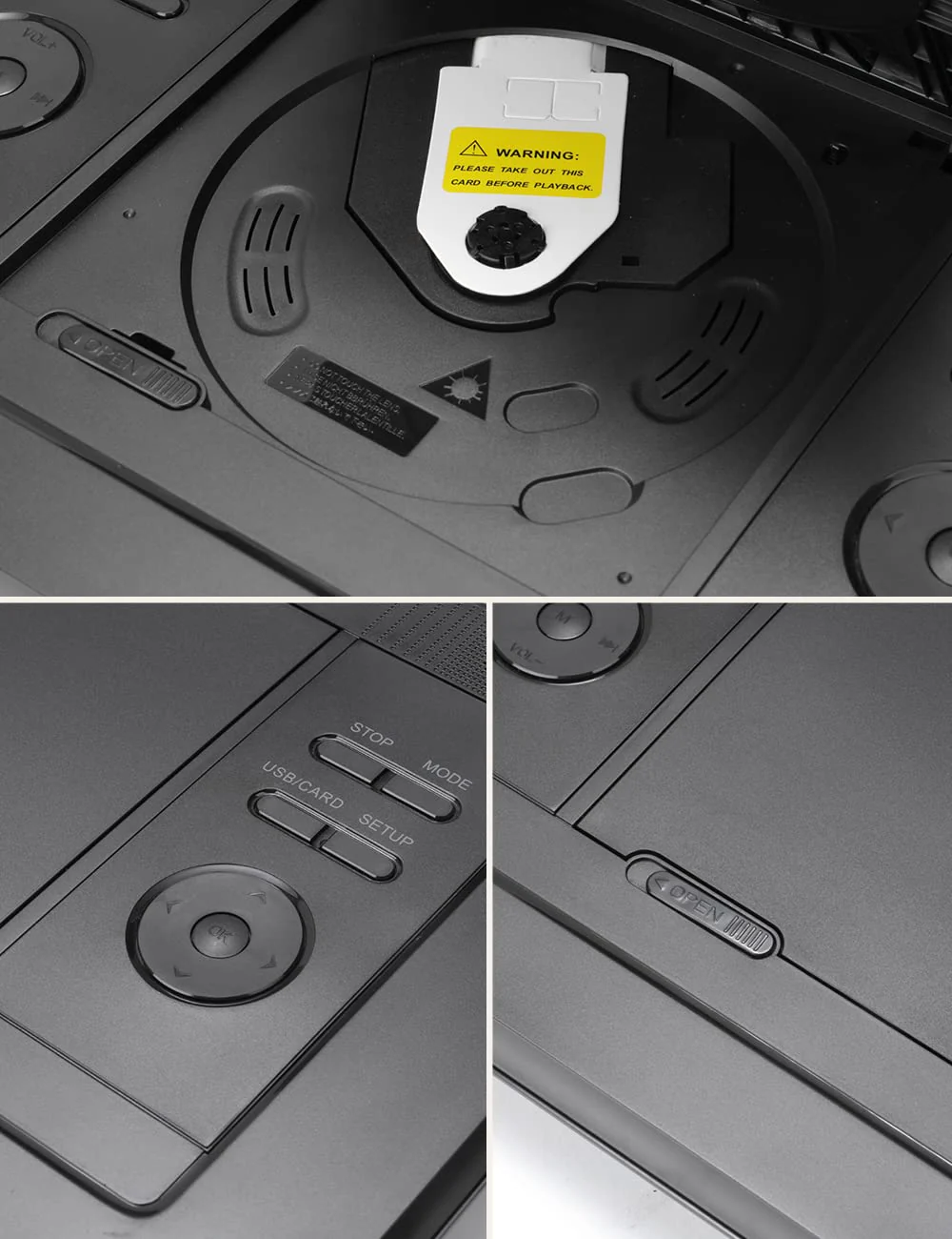 YOTON 17.5 Portable DVD Player with 15.5 HD Swivel Screen