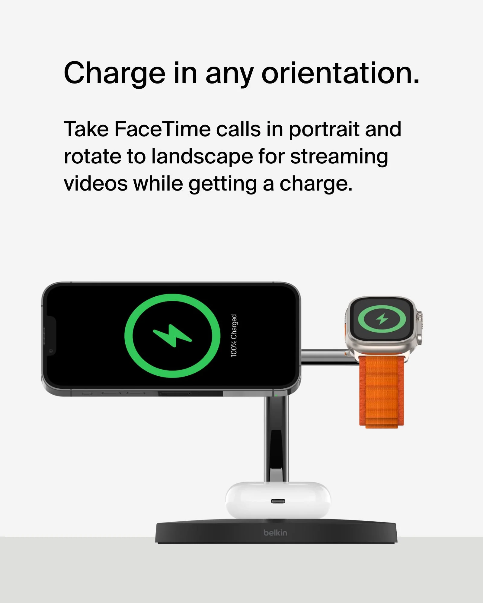 Belkin MagSafe 3-in-1 Wireless Charging Stand