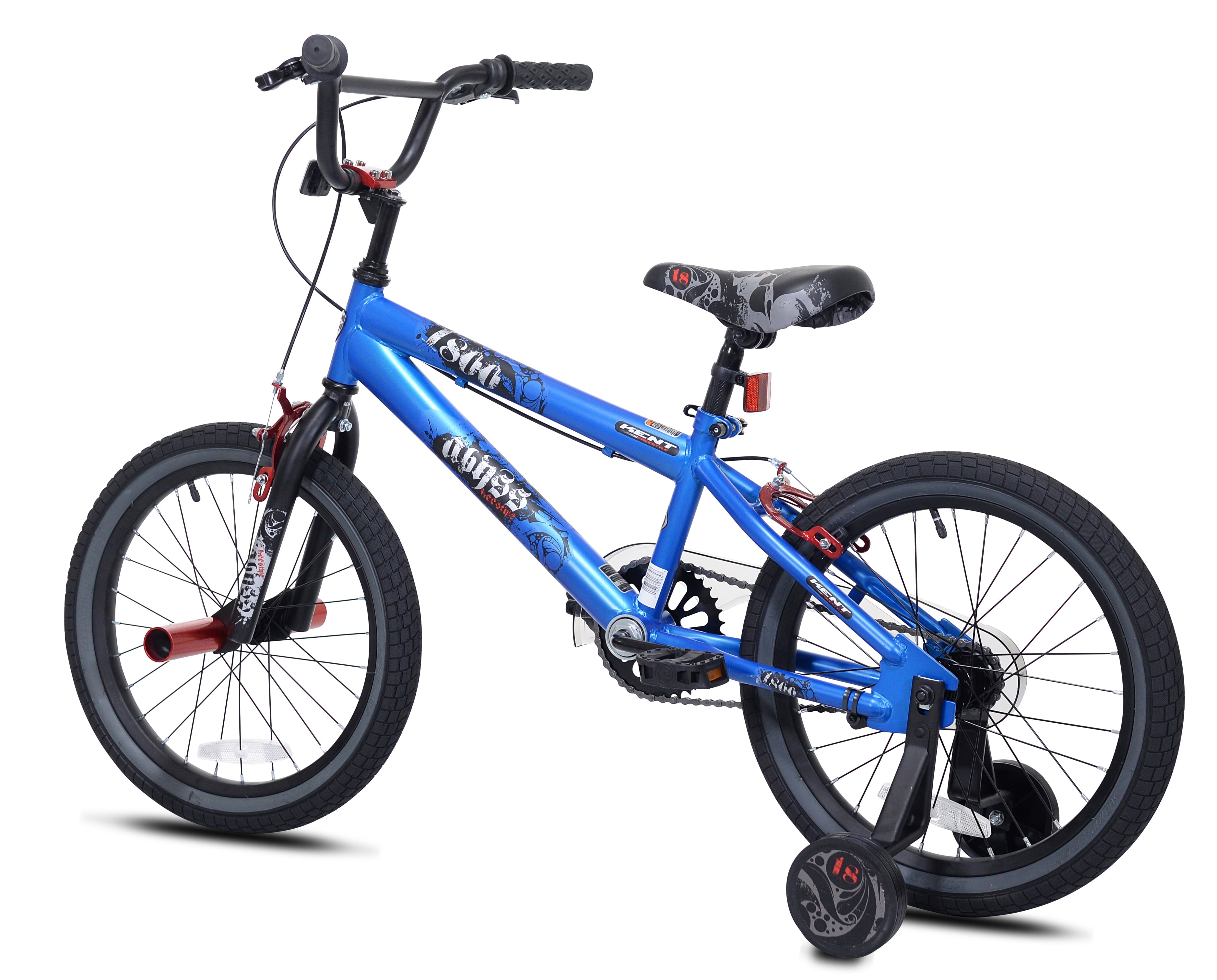 Bicycle 18-inch Abyss Boy's Freestyle BMX Bicycle. Blue