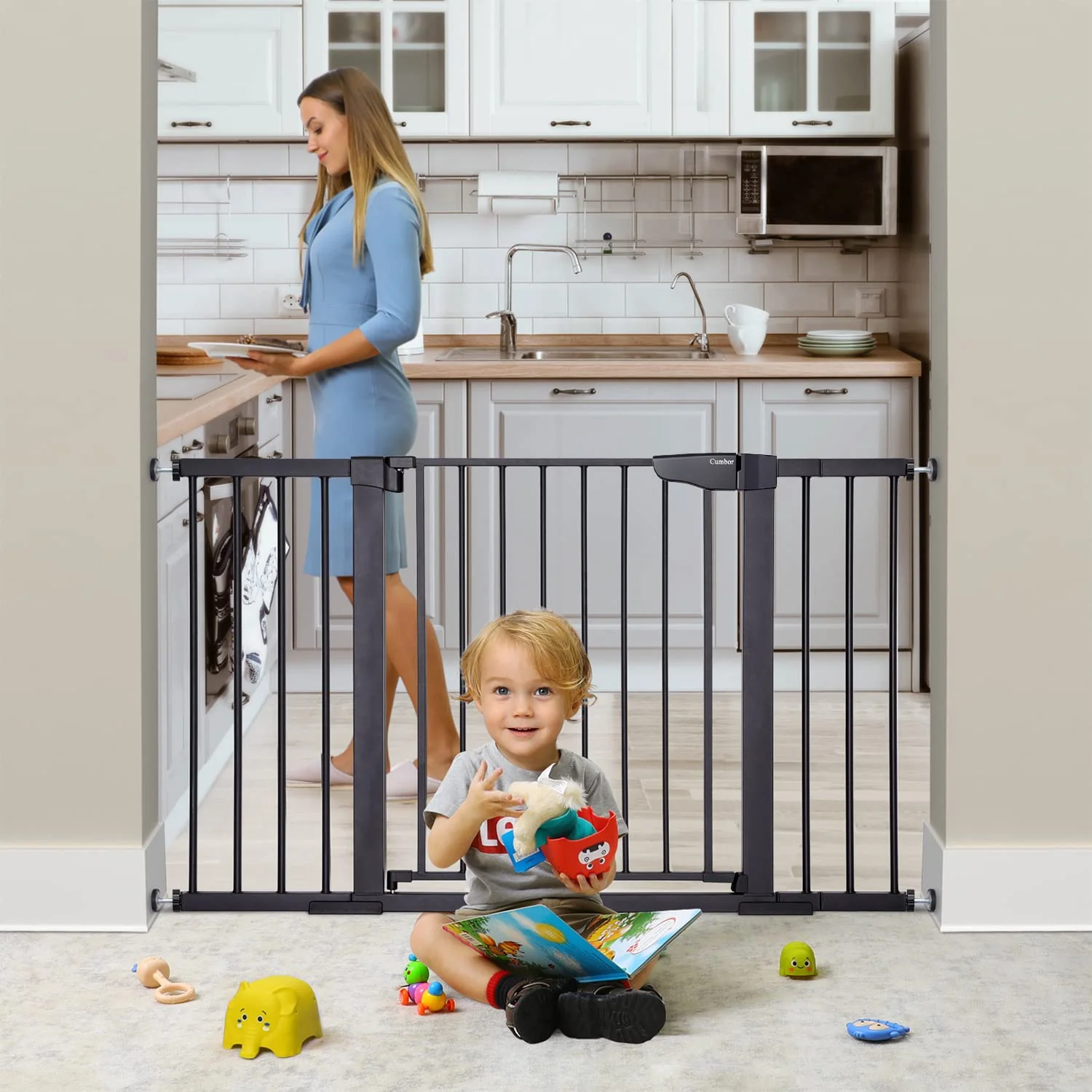 Cumbor 29.7 - 51.5 Baby Gate Extra Wide