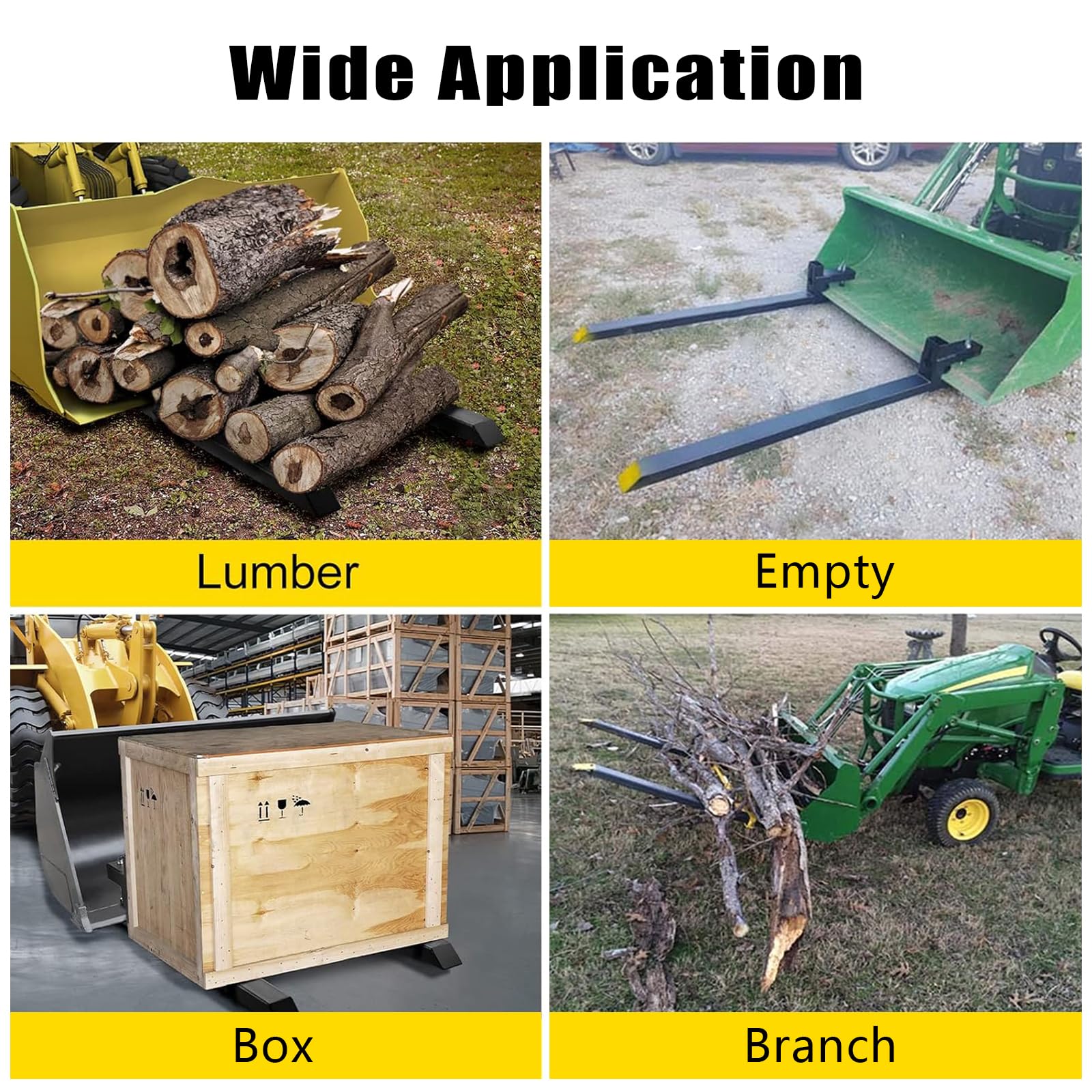 Atatod Heavy Duty Clamp on Pallet Forks