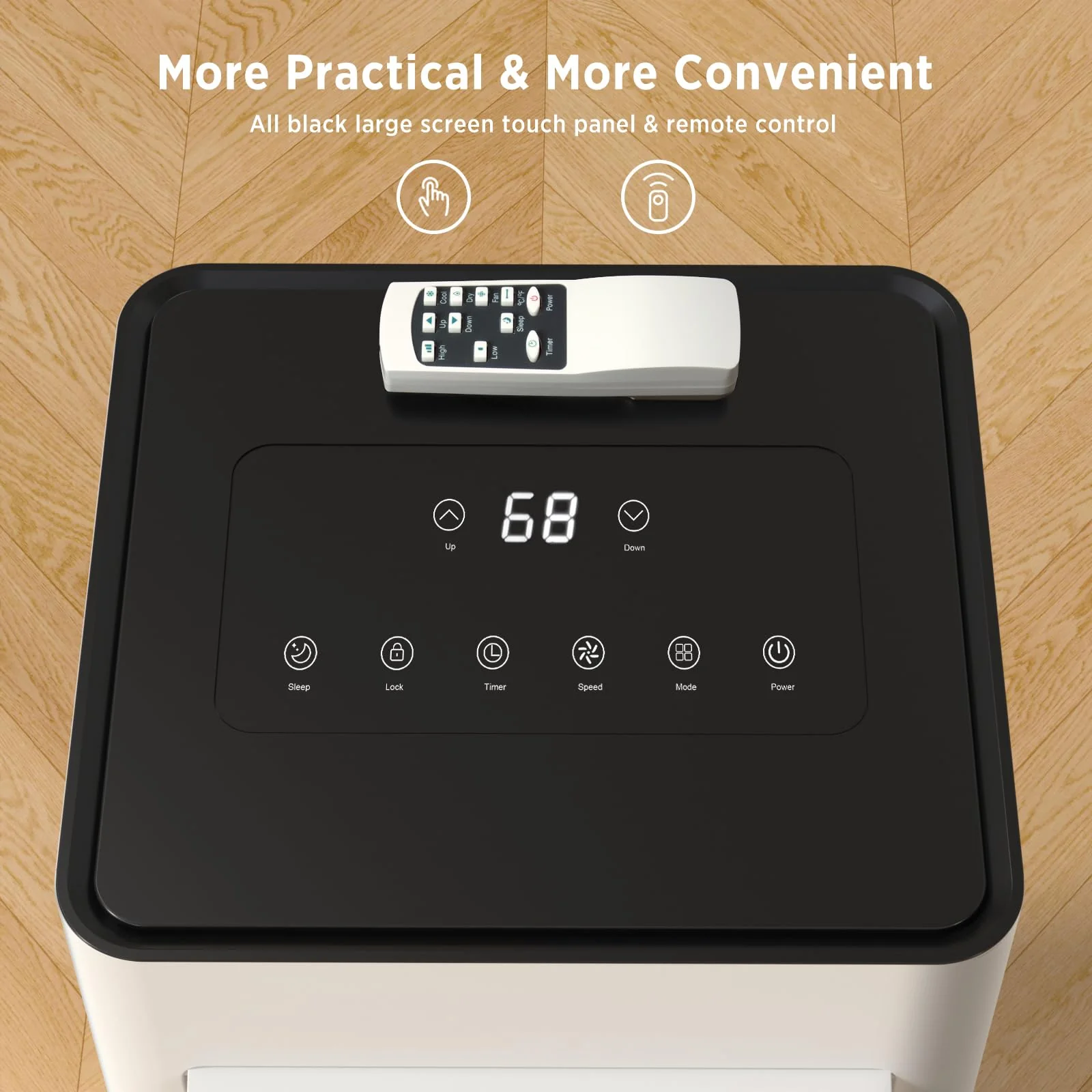 ZAFRO 10.000 BTU Portable Air Conditioners Cool Up to 450 Sq.Ft