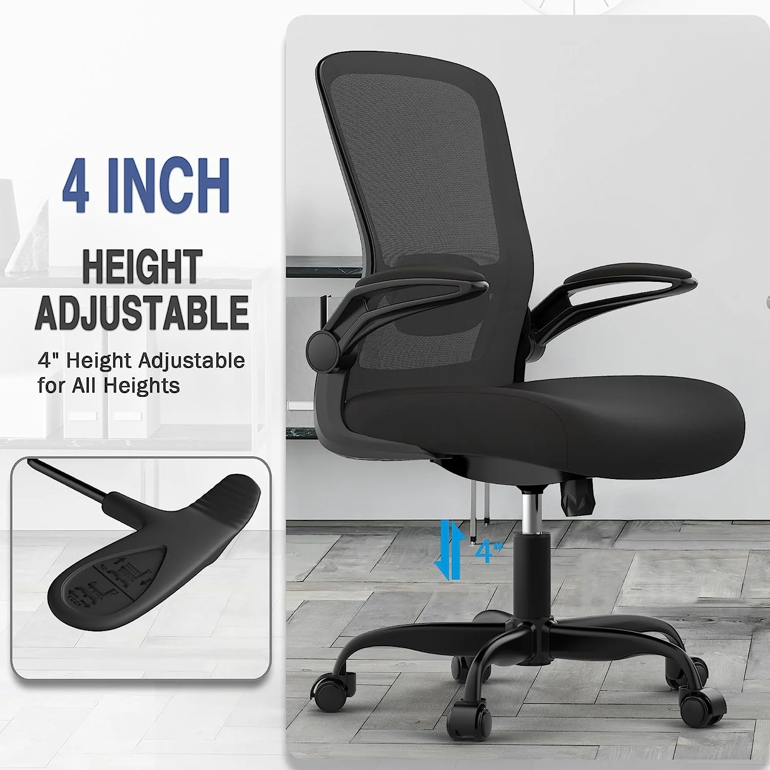 Mimoglad Ergonomic Office Chair with Lumbar Support