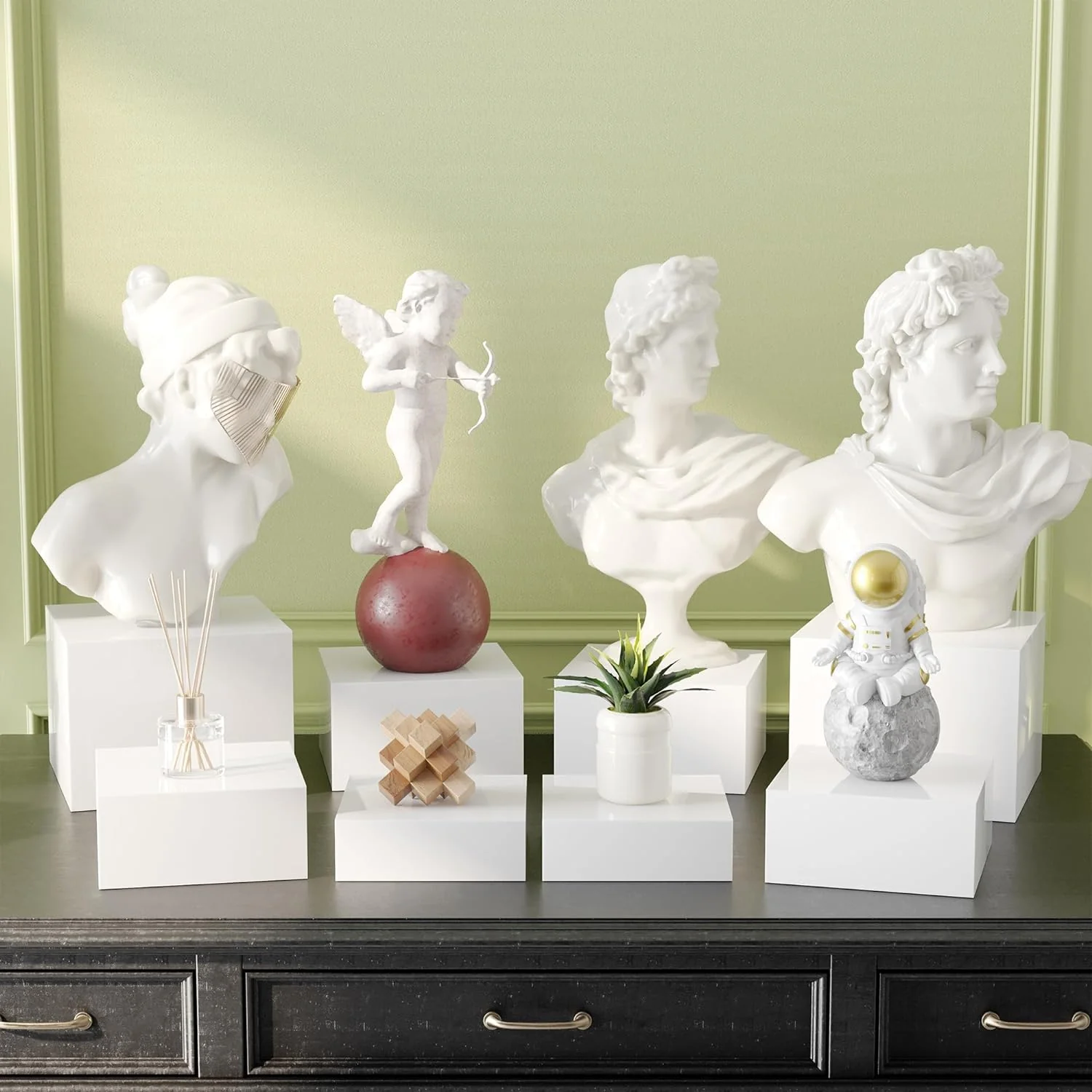 Neatsure 8PSC Buffet Risers. Food Risers for Buffet Table