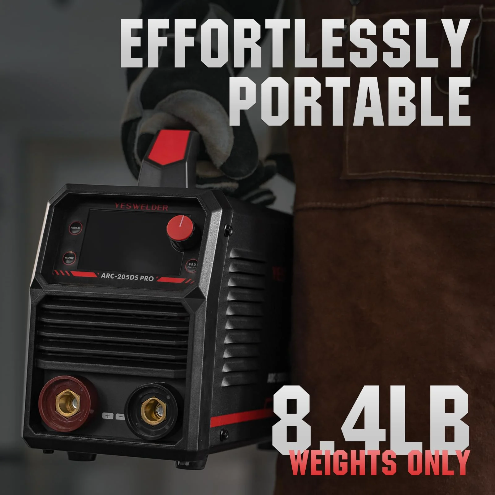 YESWELDER Dual Voltage Portable MMA ARC Welder Machine